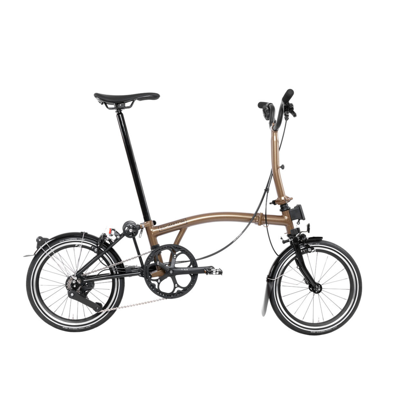 Brompton Brompton P Line 12 Speed M Handlebar Bronze