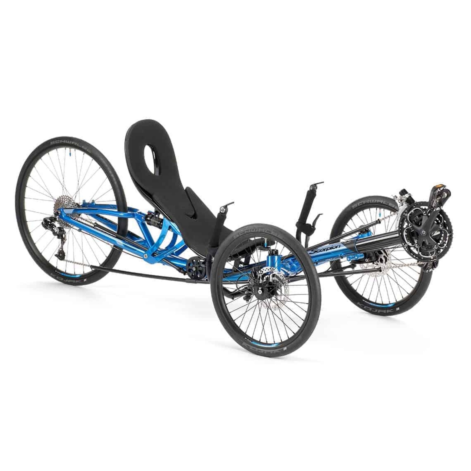 HP Velotechnik HP Velotechnik Scorpion 2 recumbent trike 20"/26" Peeka blue