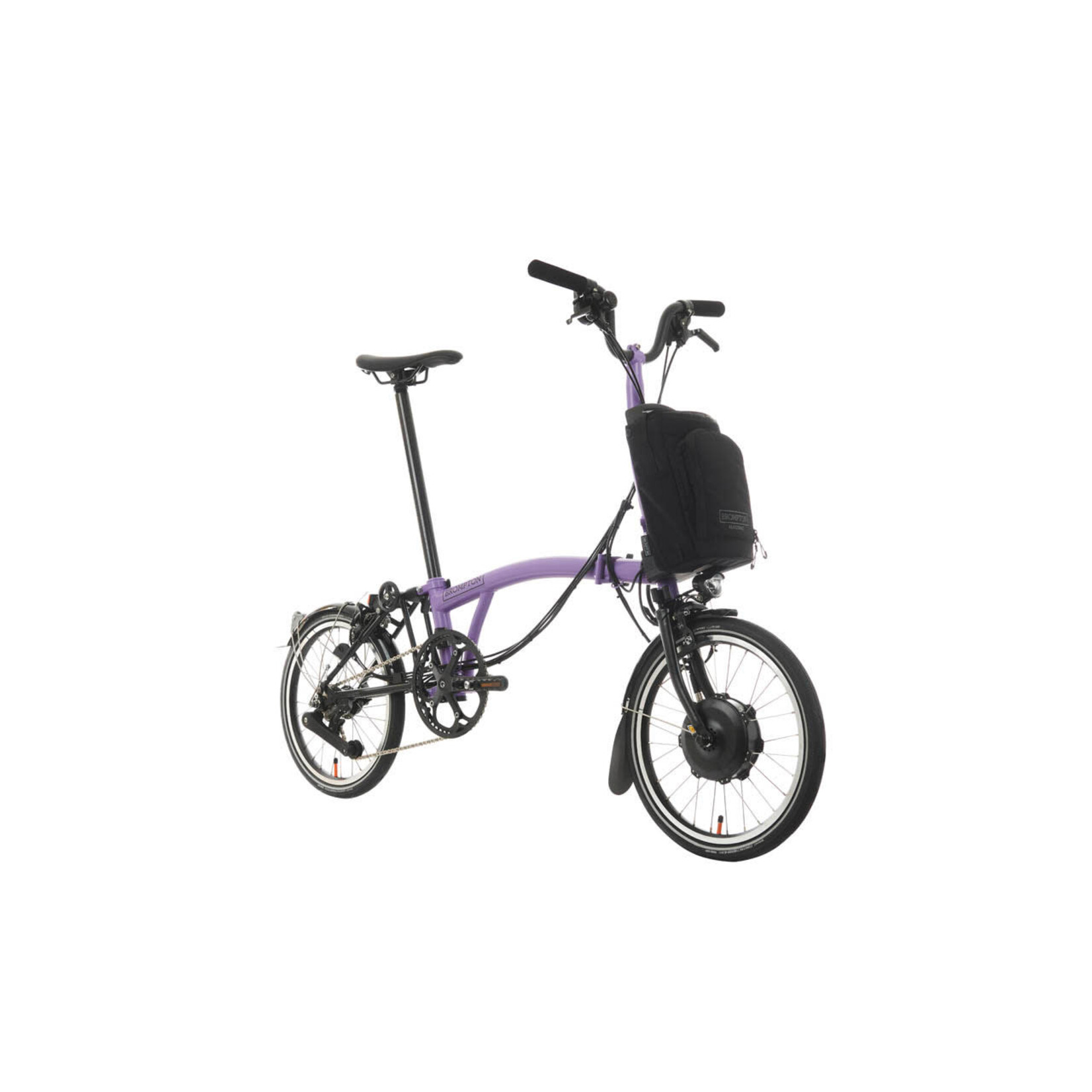 Brompton Brompton Electric 12 Speed P line H HandlebarPop Lilac