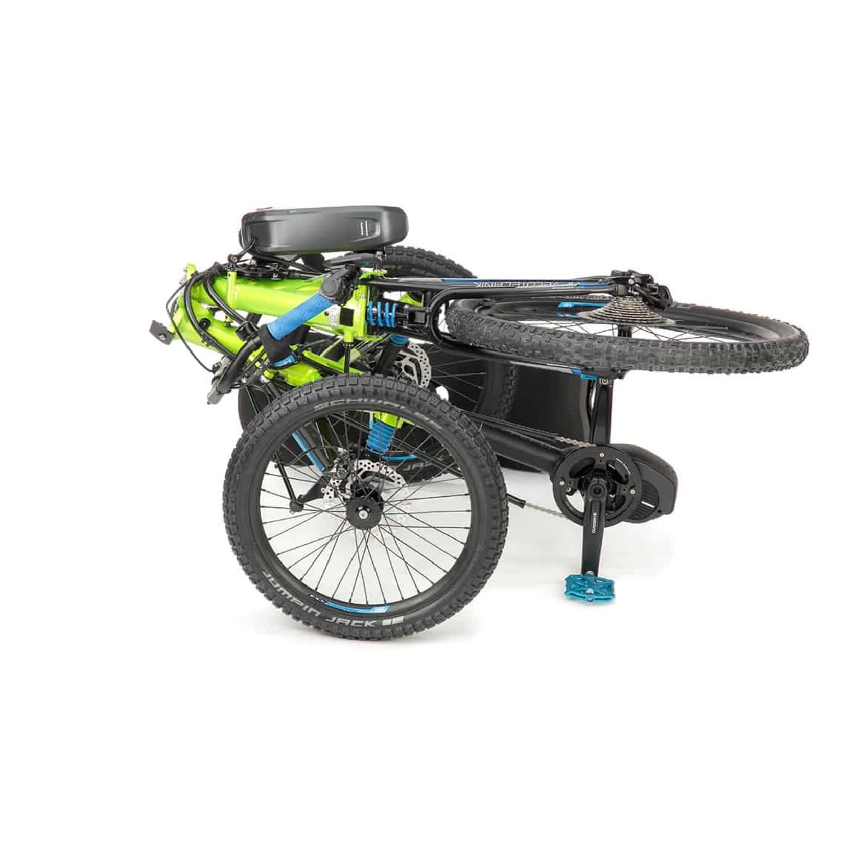 HP Velotechnik Scorpion fs 26 Enduro full suspension mountain folding trike, fat tires