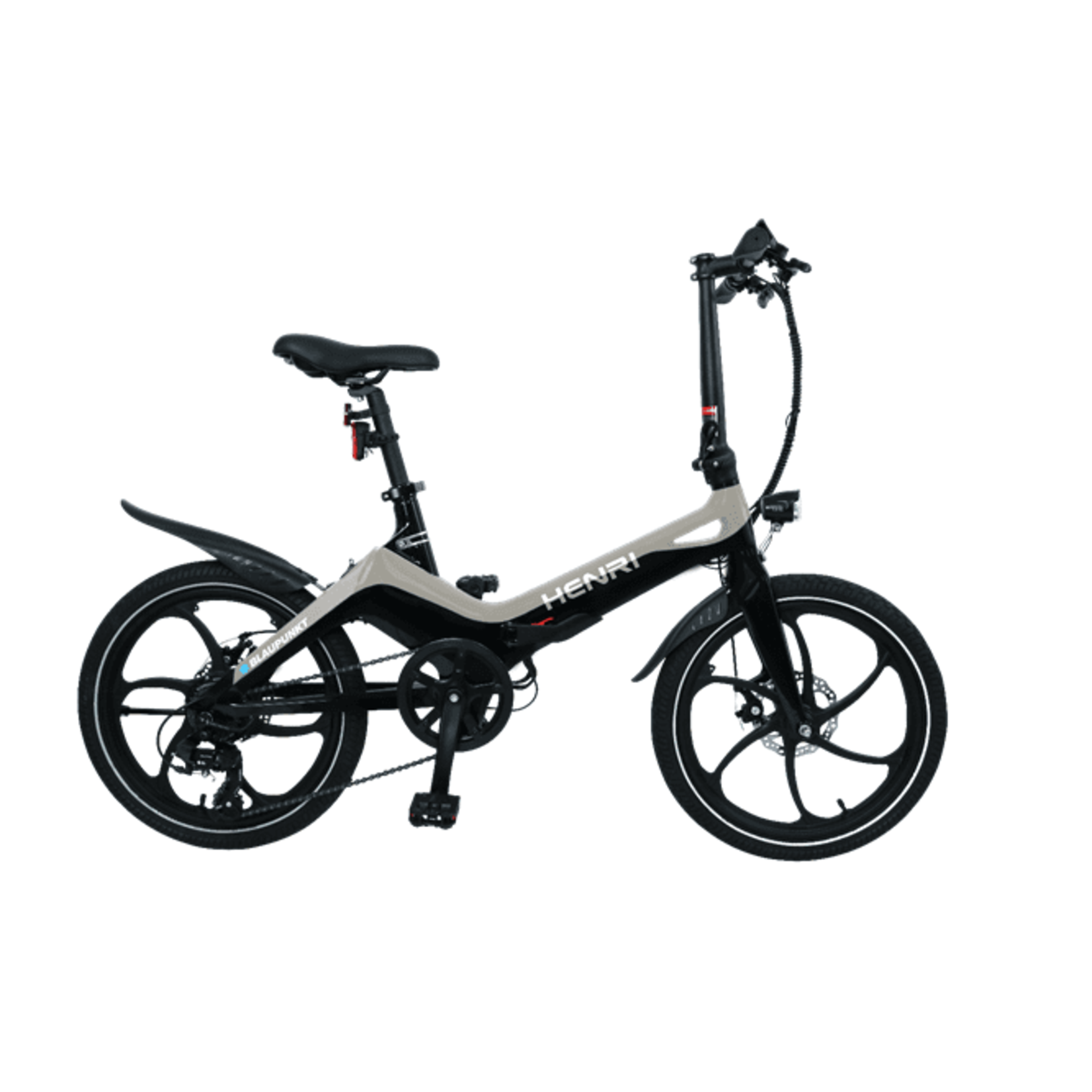 Blaupunkt Blaupunkt Henri, Silver/Black, Hydraulic Brakes