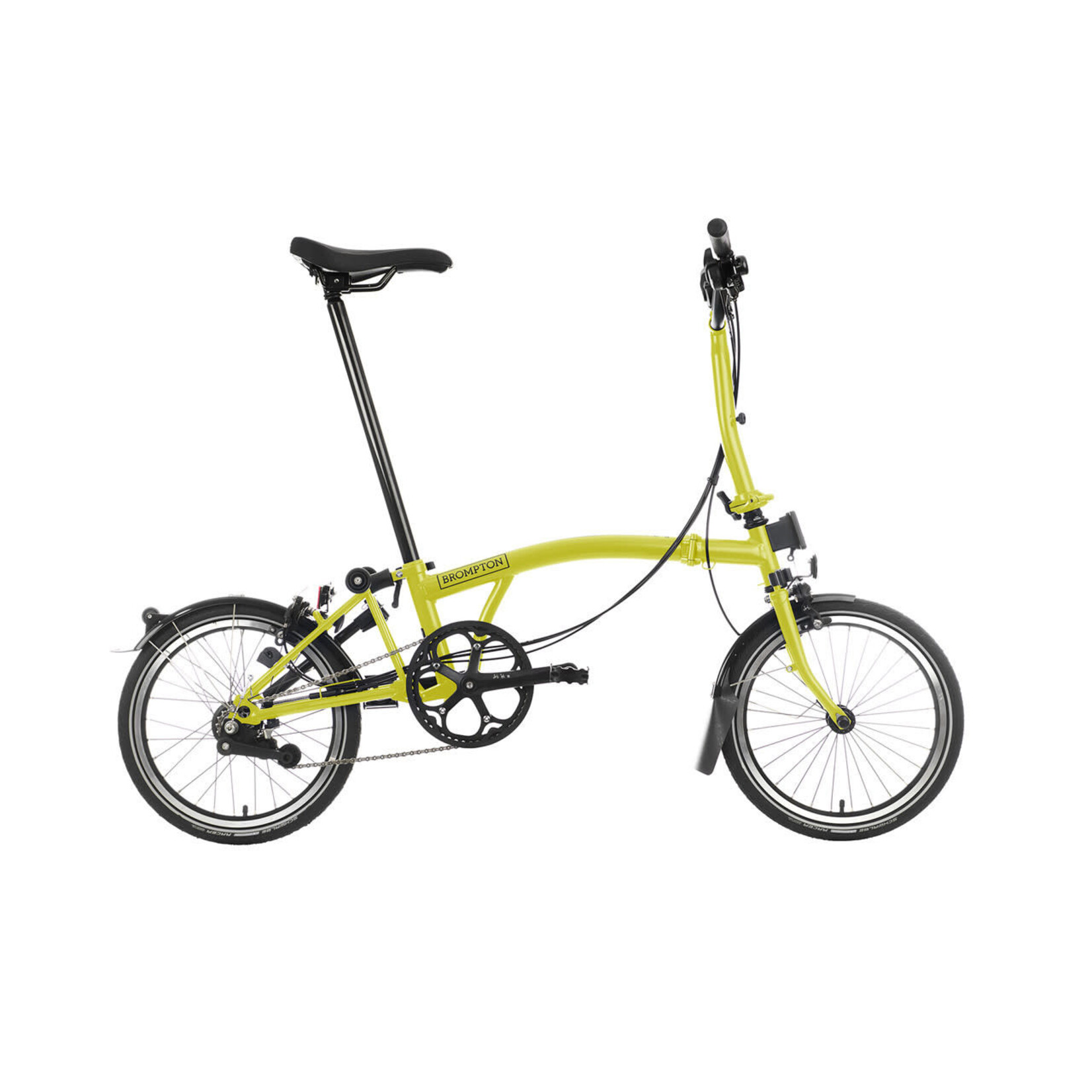 Brompton Brompton C Line 6 Speed M Handlebar, Yuzu Lime