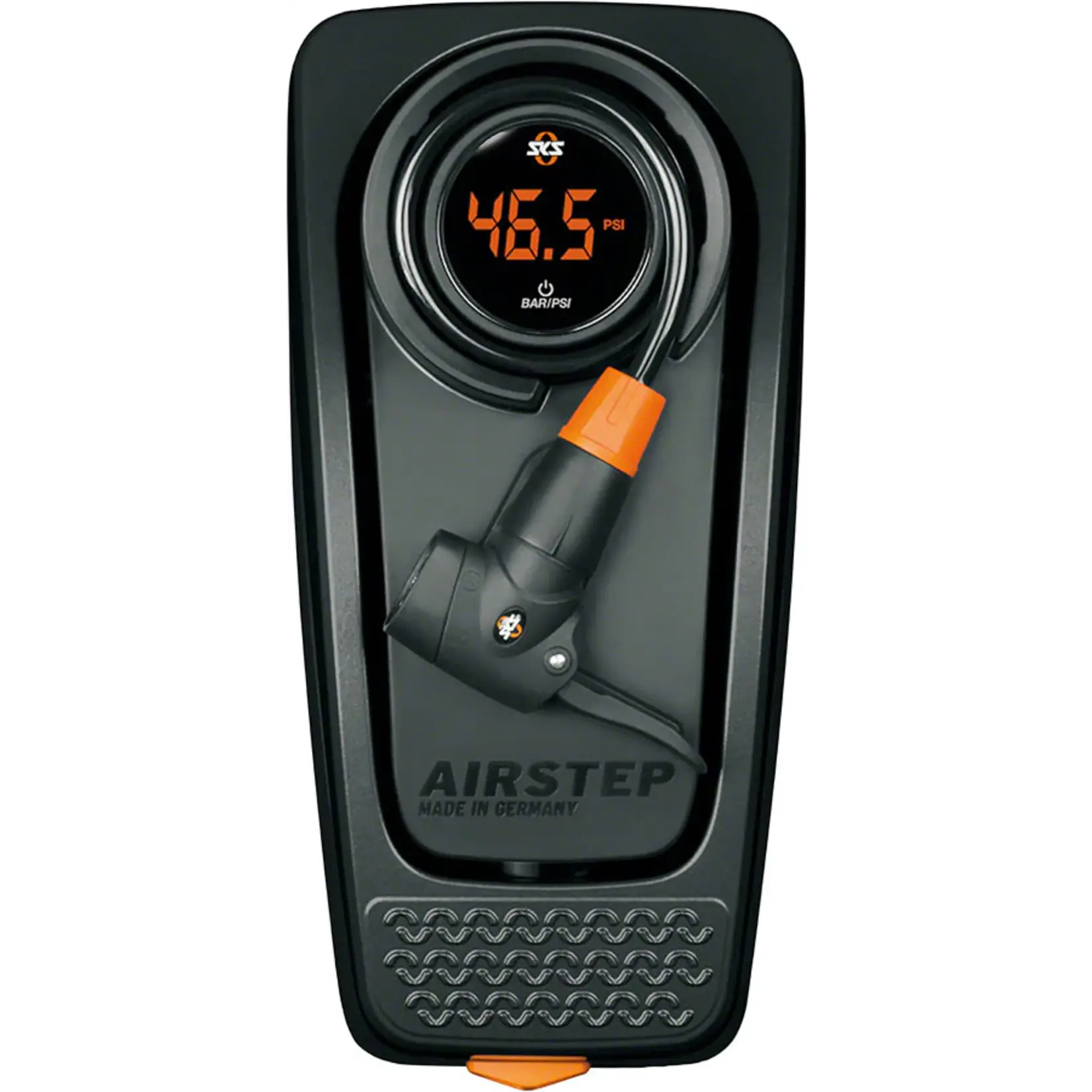 SKS SKS Airstep Digital Foot Pump - 102 psi, Black