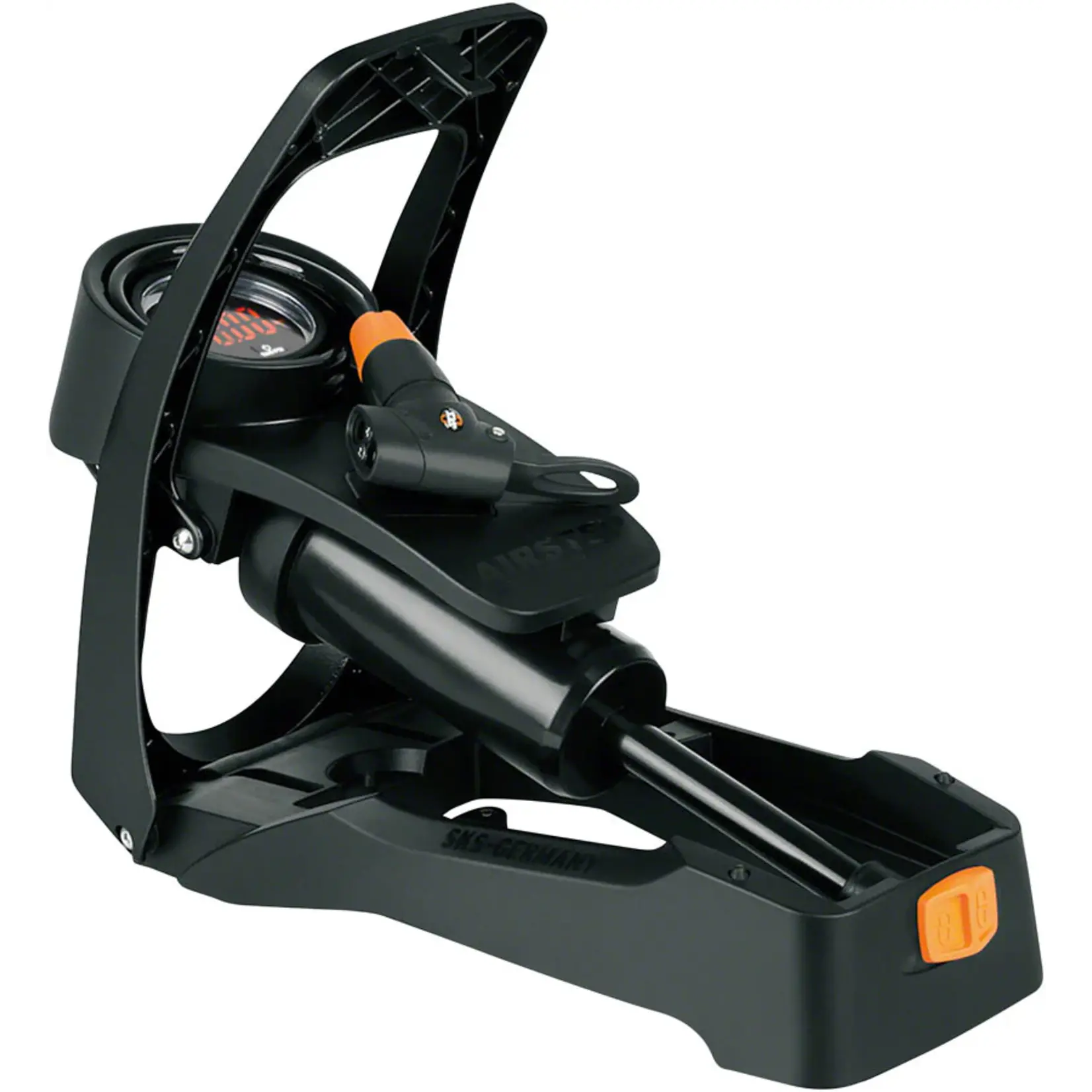 SKS SKS Airstep Digital Foot Pump - 102 psi, Black