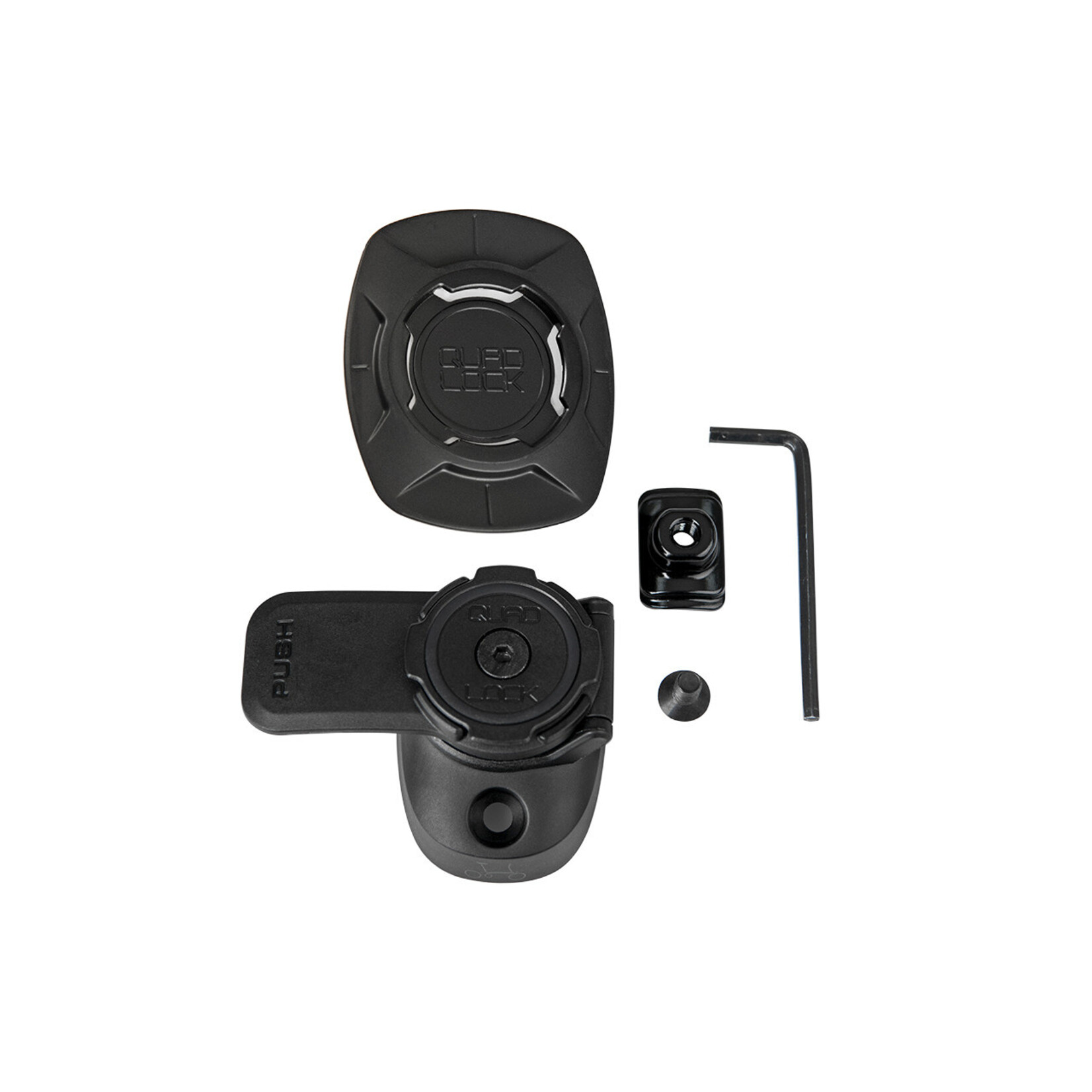 Brompton Quad Lock® Phone Mount for T & Electric P Line with Universal Adaptor