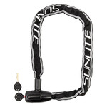 LOCK SUNLITE DFNDR CHAIN 6mmx35in KEY BK w/REFLECTIVE