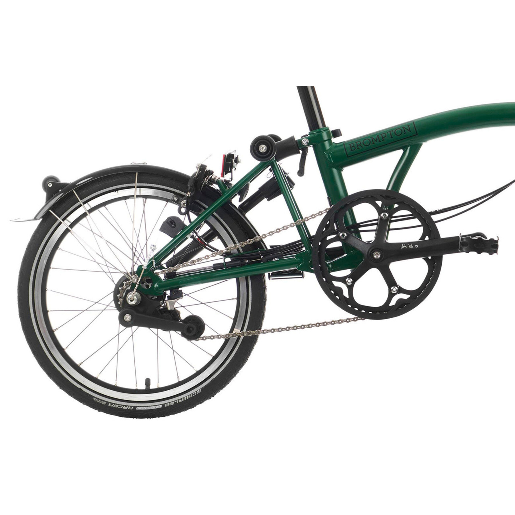 Brompton Brompton C Line 12 speed High Racing Green