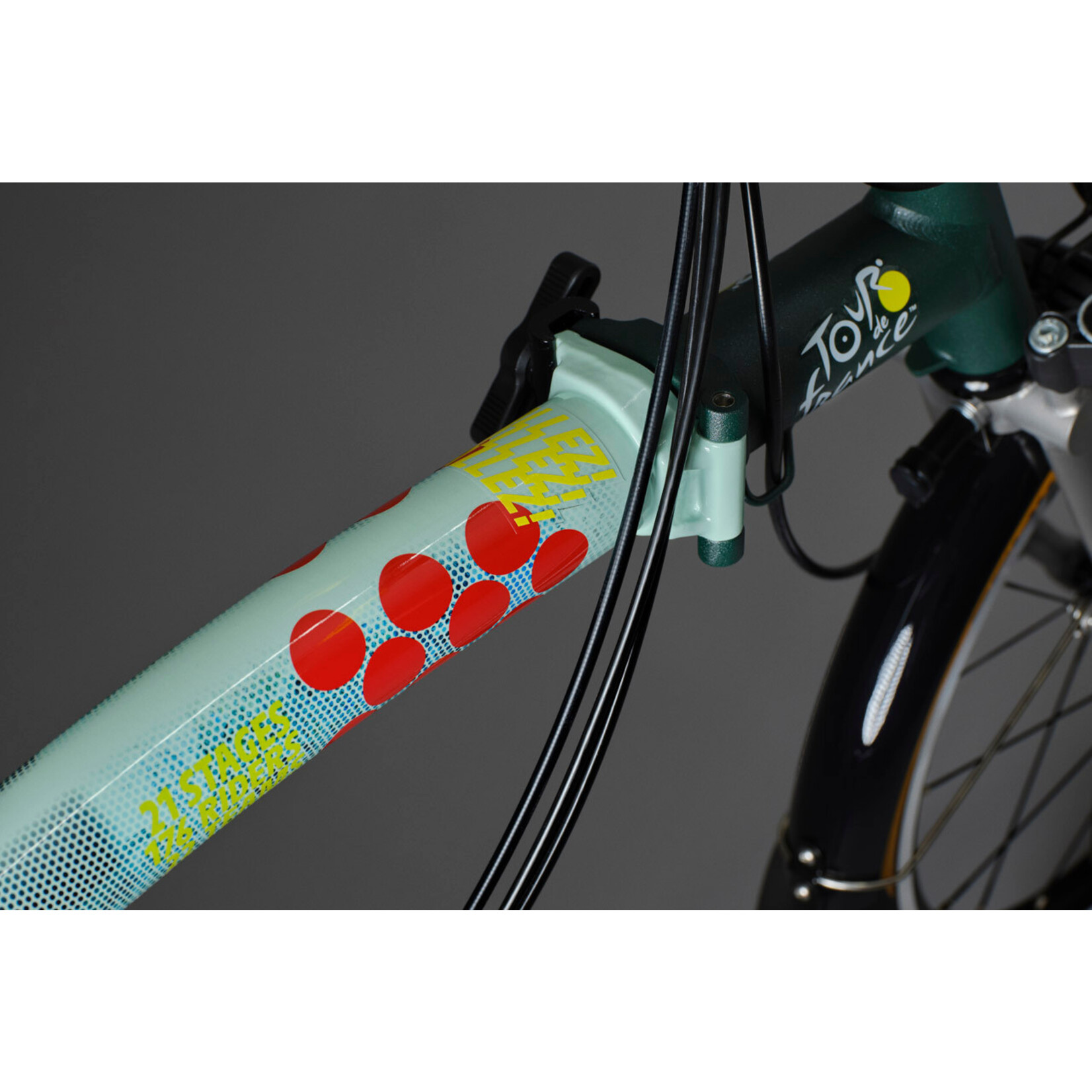 Brompton Brompton Special Edition  P Line 12 Speed S Handlebar Polka Dot Jersey