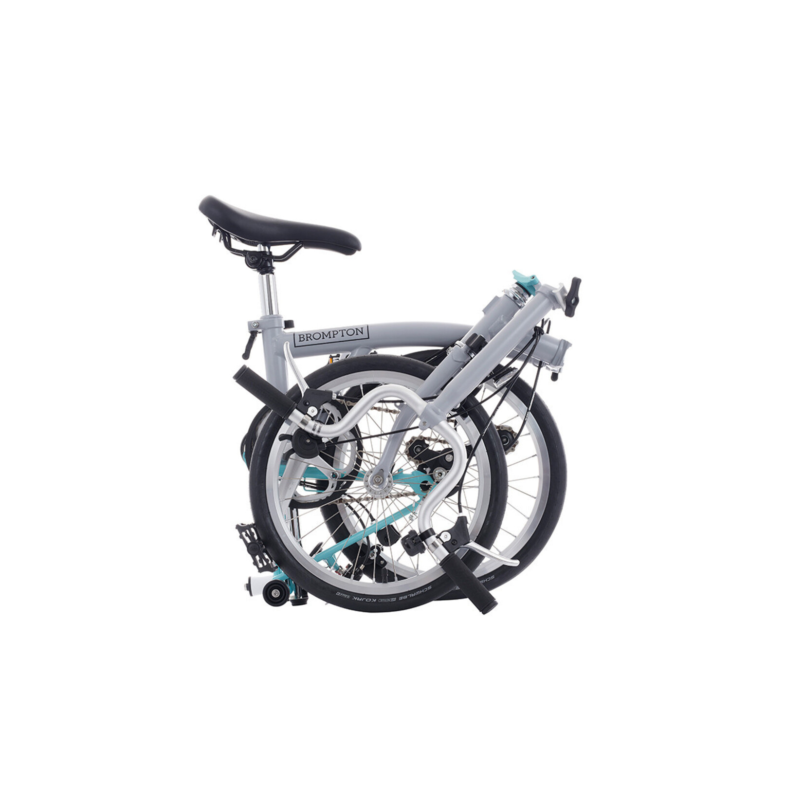 Brompton Brompton A line 3 speed Window Gray/Turkish Green