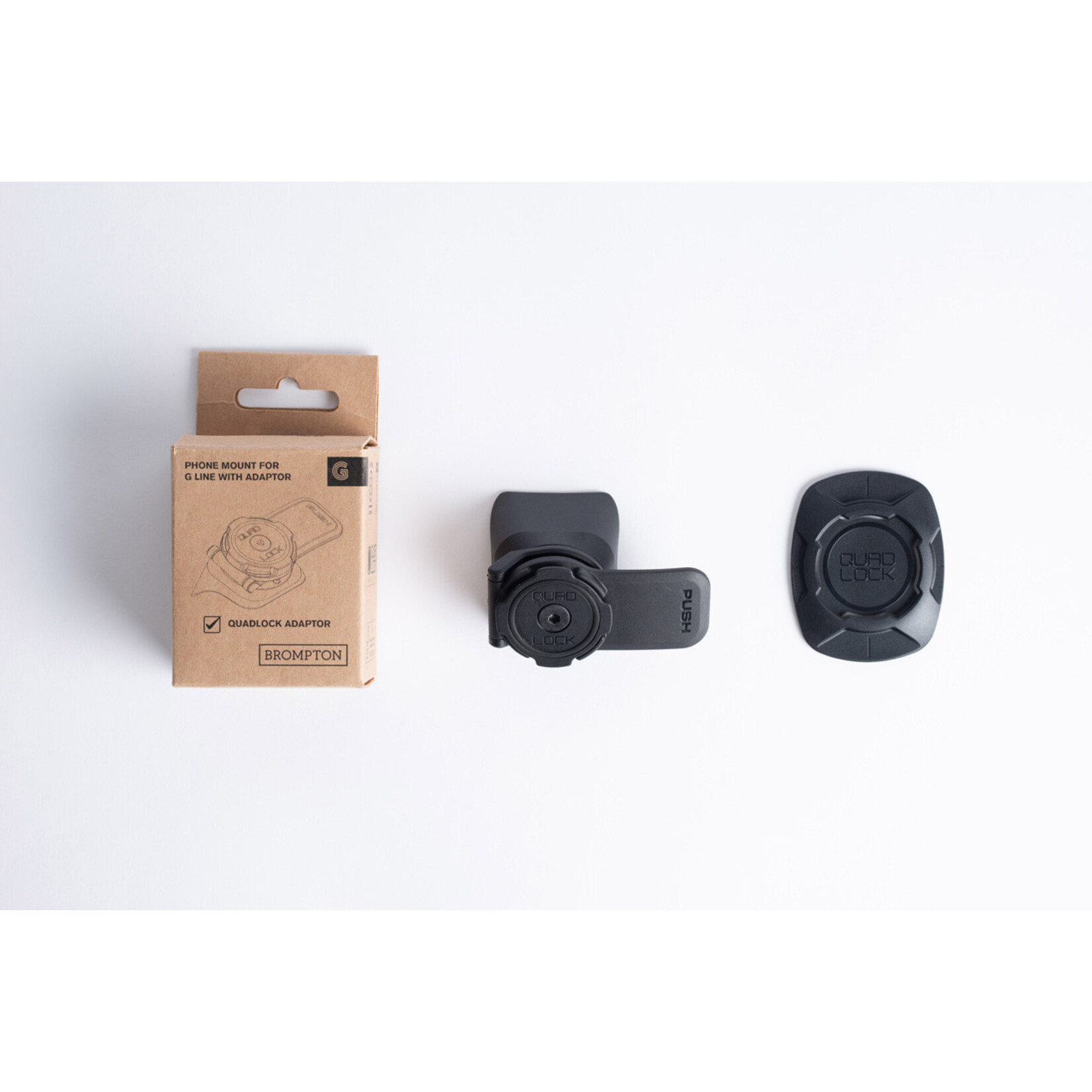 Brompton Quad Lock® Phone Mount for G Line with Universal Adaptor
