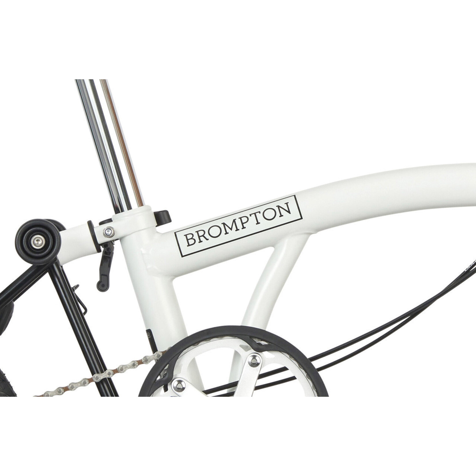 Brompton Brompton A Line 3 Speed, White Gloss