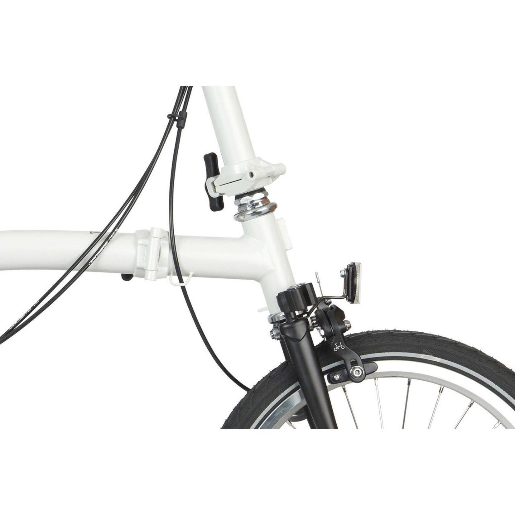 Brompton Brompton A Line 3 Speed, White Gloss