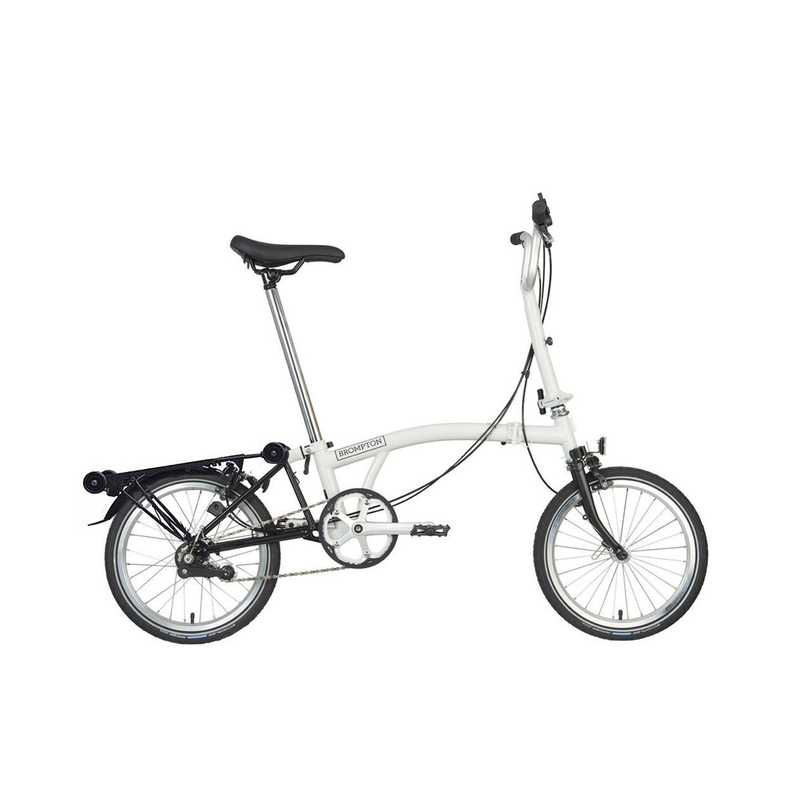Brompton Brompton A Line 3 Speed, White Gloss