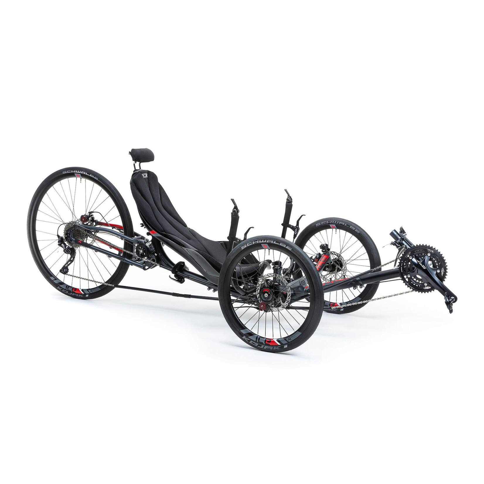 ICE Recumbent Trikes ICE folding trike Sprint X 26 with Suspension Electric- Grey