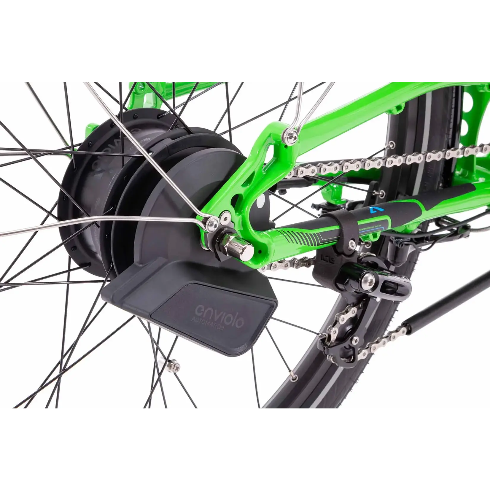ICE Recumbent Trikes ICE Adventure HD 26 Shimano STEPS  (electric)  Rear Suspension - Kiwi Green