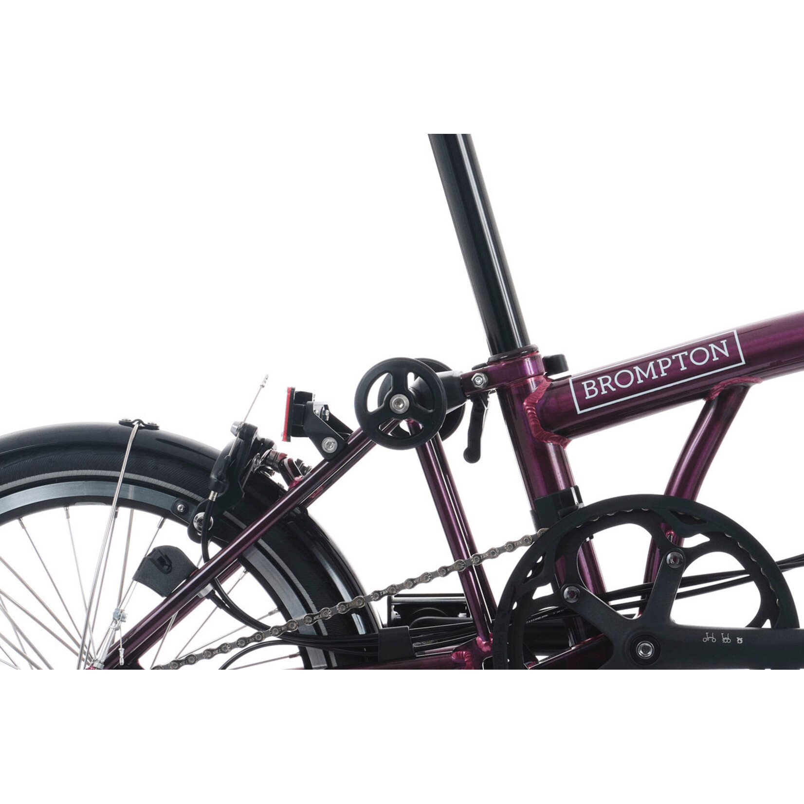 Brompton Brompton C Line 12 Speed M Handlebar Amethyst Lacquer