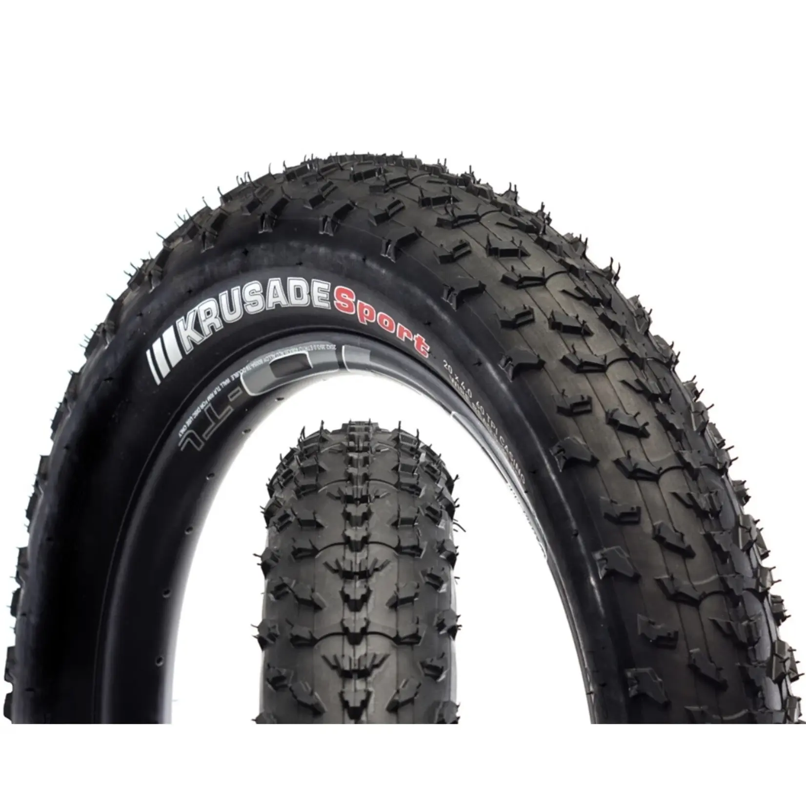 TIRE KENDA KRUSADE SPORT 26x4.0 BK/BK SRC/60 WIRE