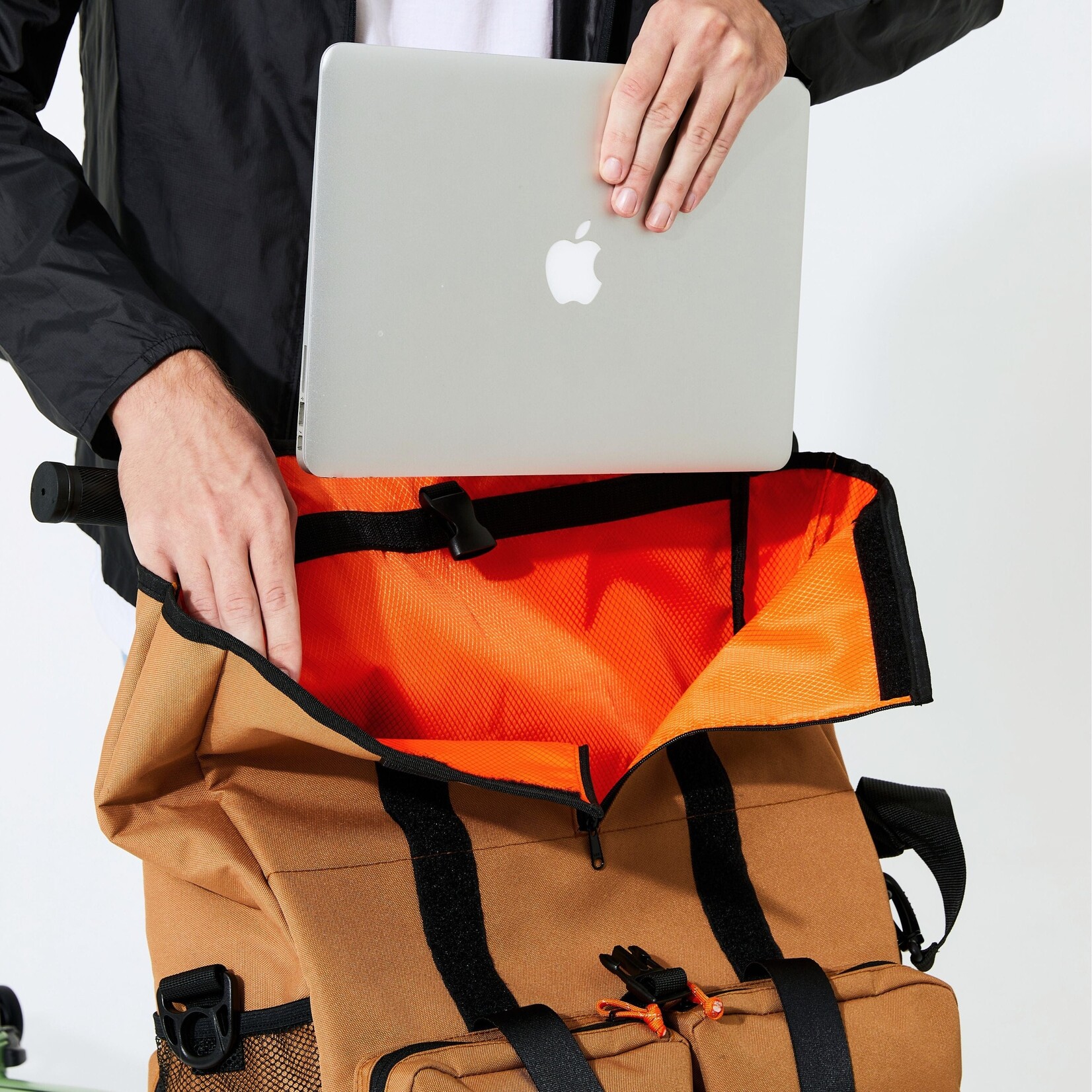 Vincita Vincita Voyage Atlas Bag for Brompton Brown