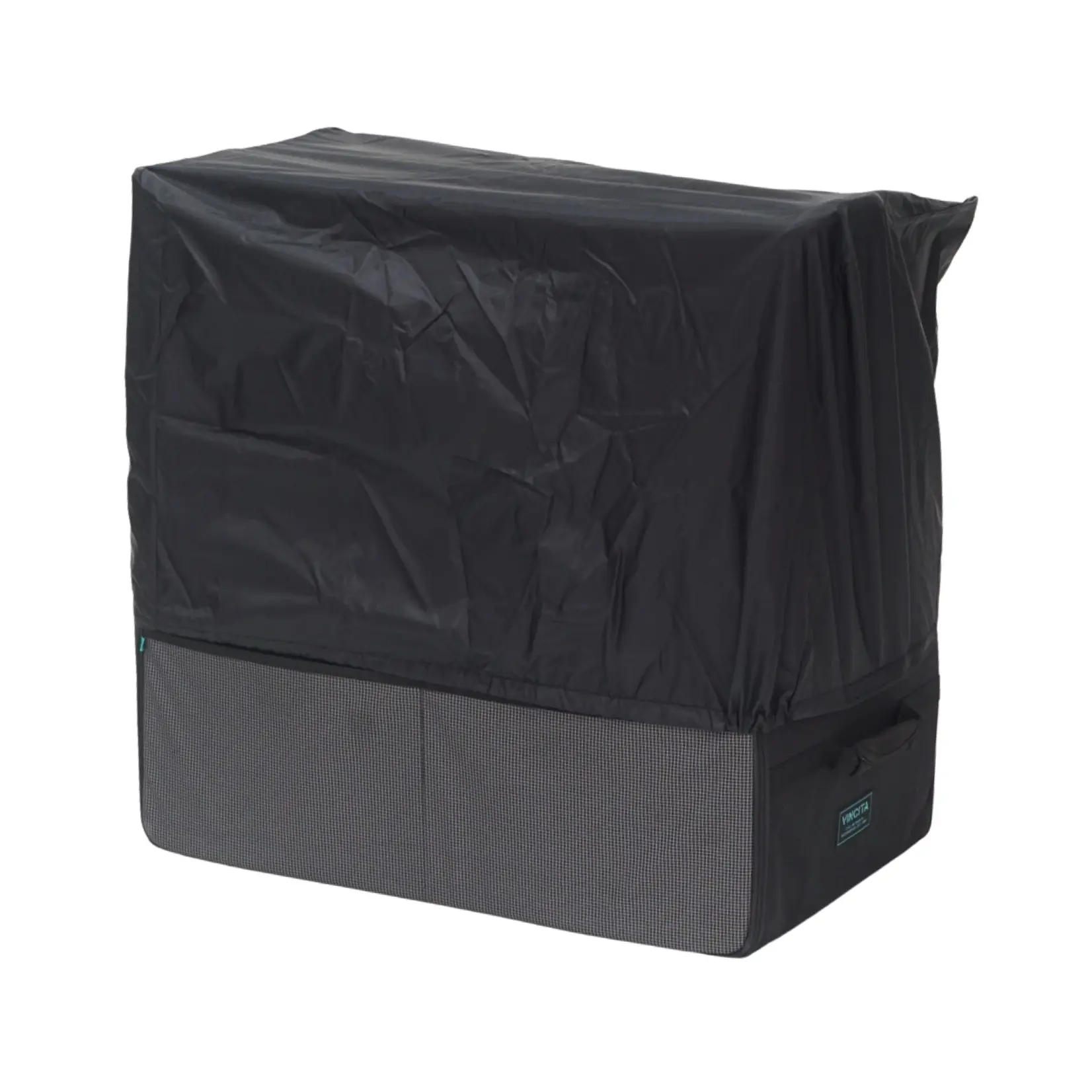 Vincita Vincita Keeper Bike Box 2.0 Black with orange zipper For Brompton G line