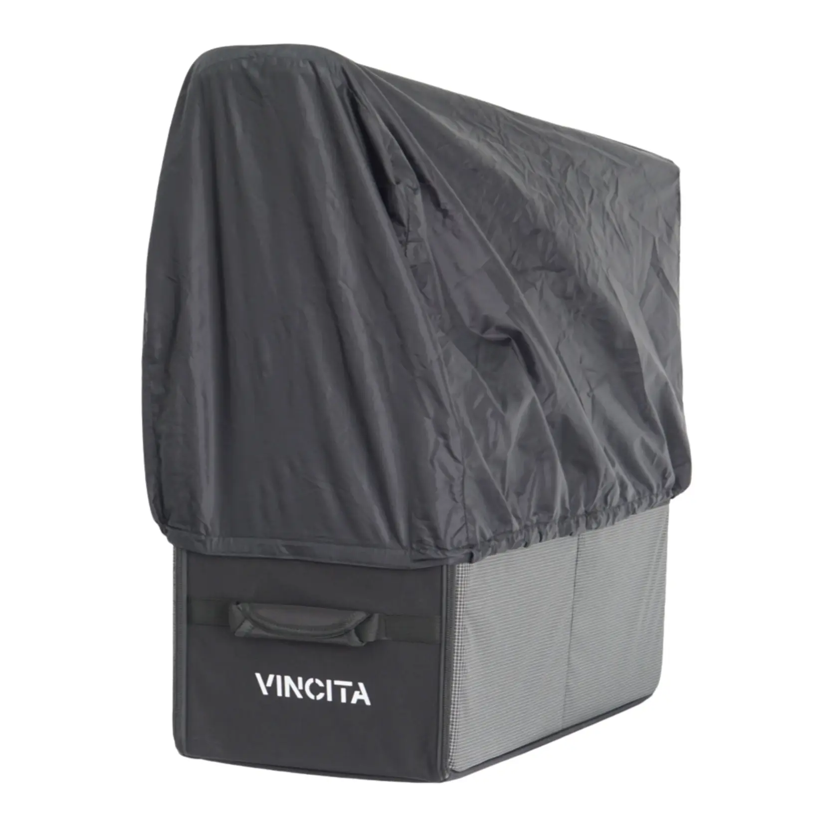 Vincita Vincita  Keeper Bike Box 2.0 Black with black zipper For Brompton A C P and T Line
