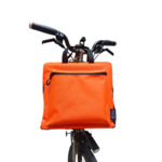 Valeria's Bike Accessories Valeria's  Backpack for Brompton Valentina  Orange with frame