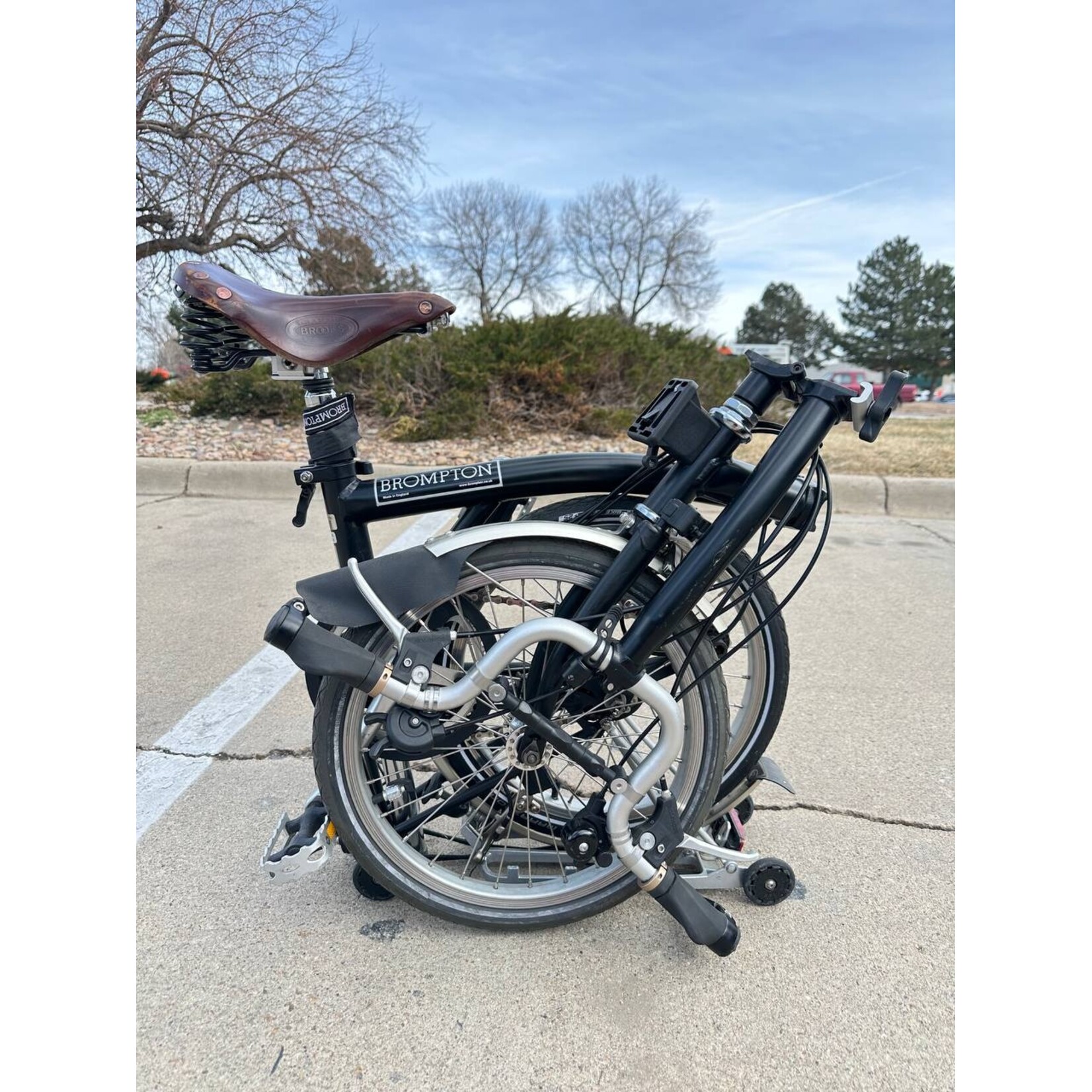 Brompton C line 6 speed H handlebar Black pre-owned