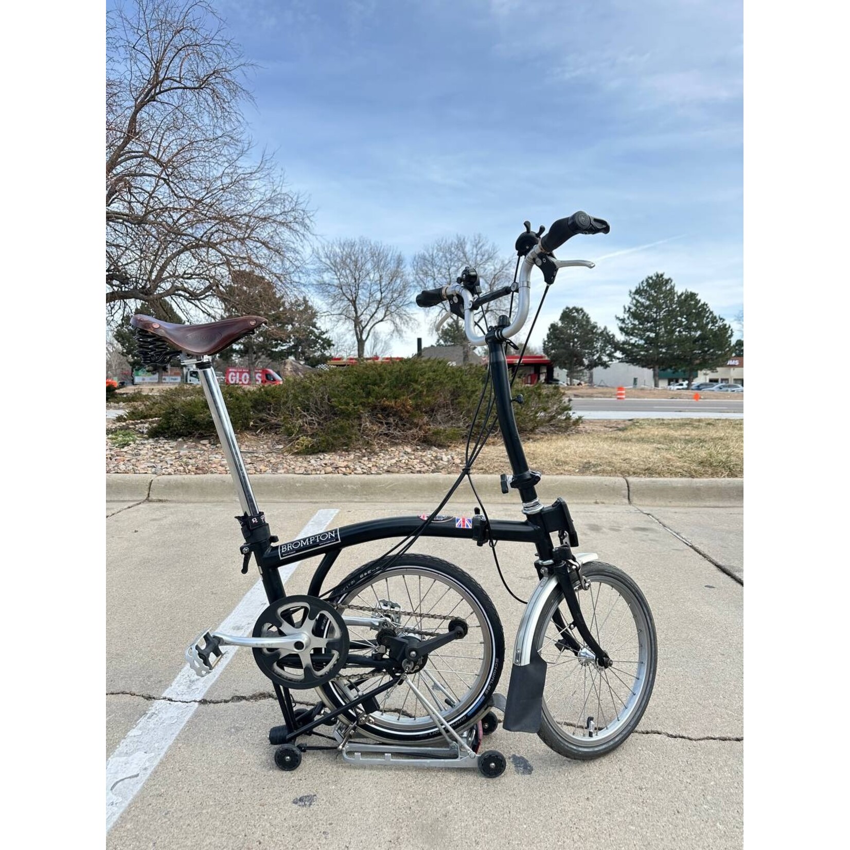 Brompton C line 6 speed H handlebar Black pre-owned