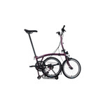Brompton Brompton C Line 12 Speed with Roller Rack M Handlebar Amethyst Lacquer