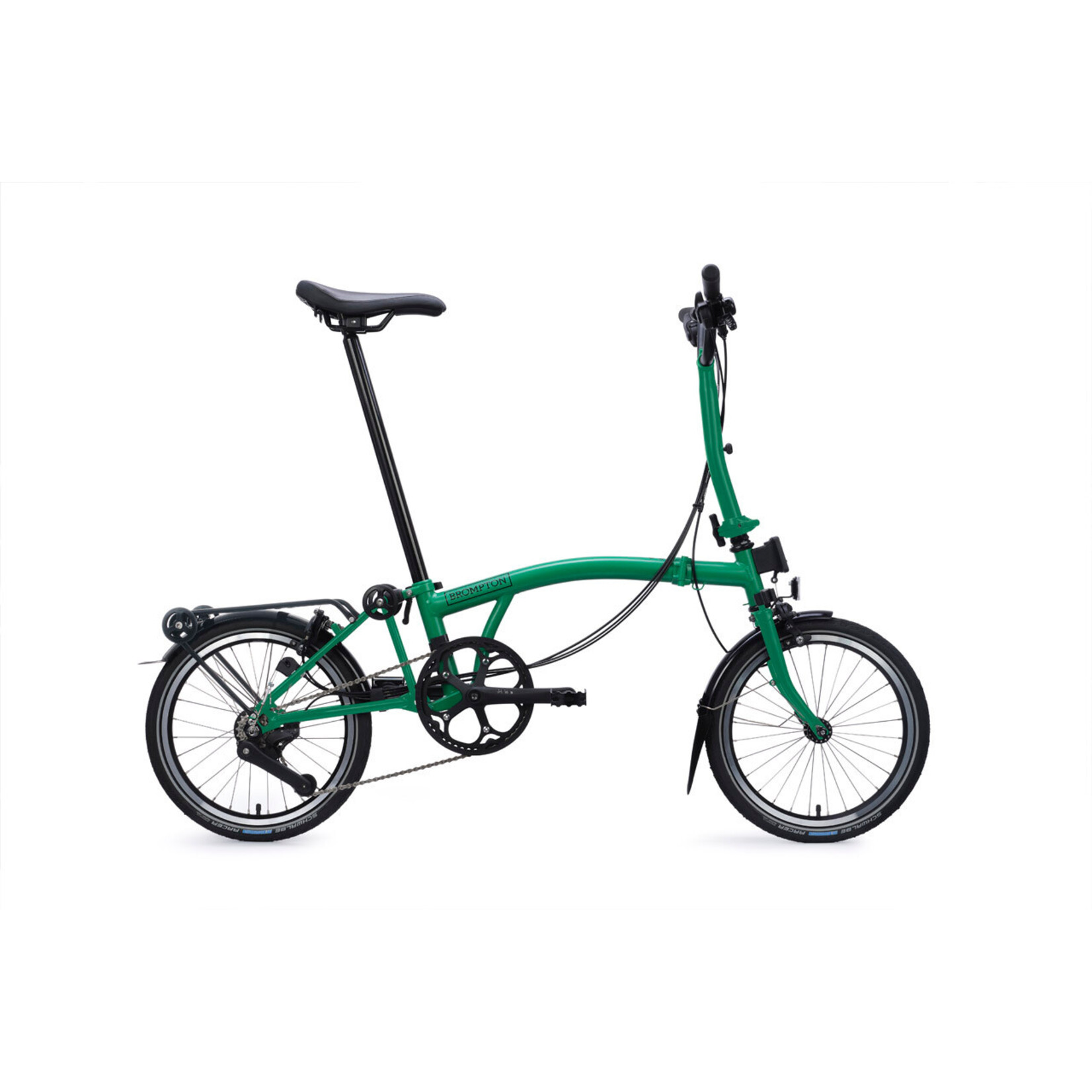 Brompton Brompton C line12 Speed with Roller Rack H Handlebar Palm Green