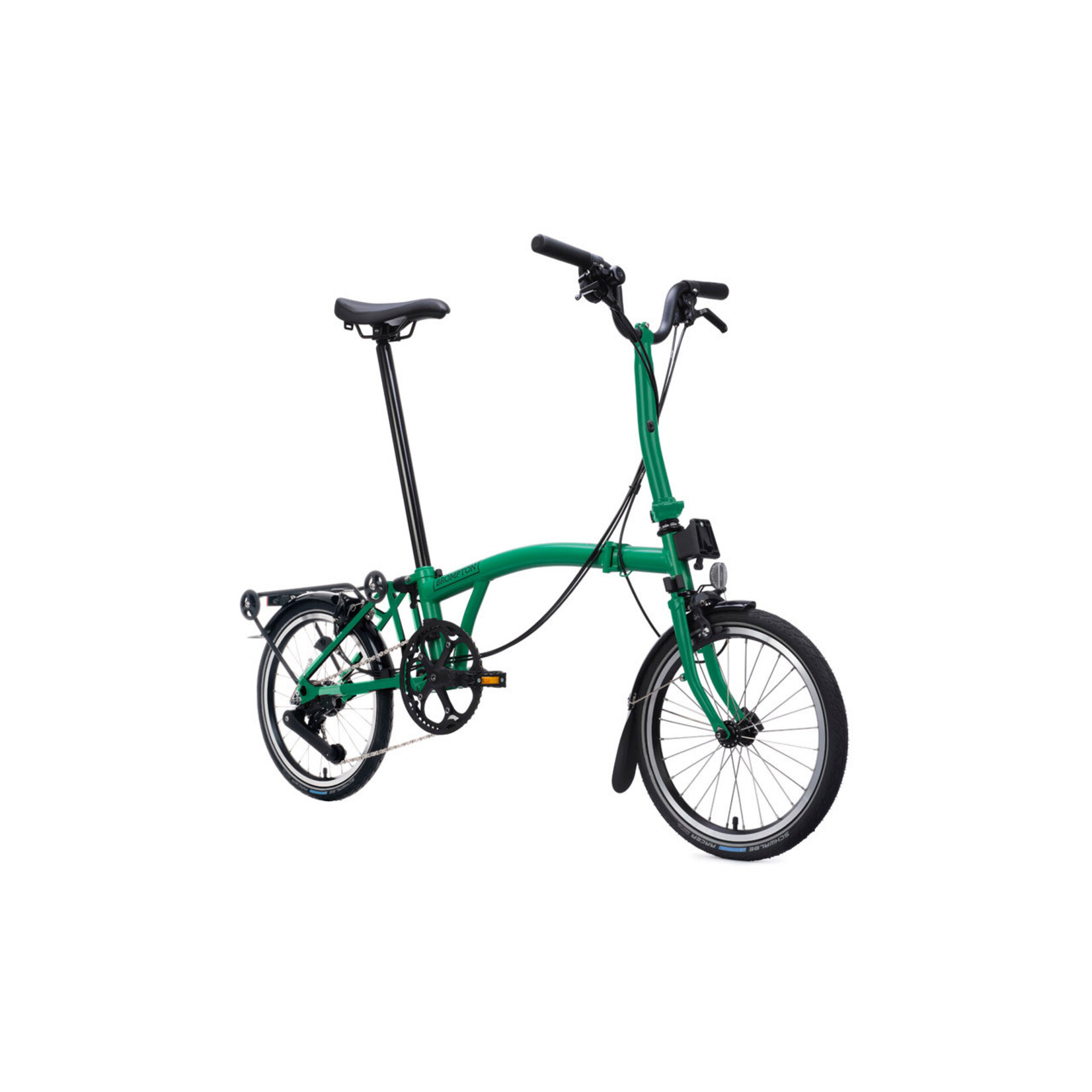 Brompton Brompton C line12 Speed with Roller Rack H Handlebar Palm Green