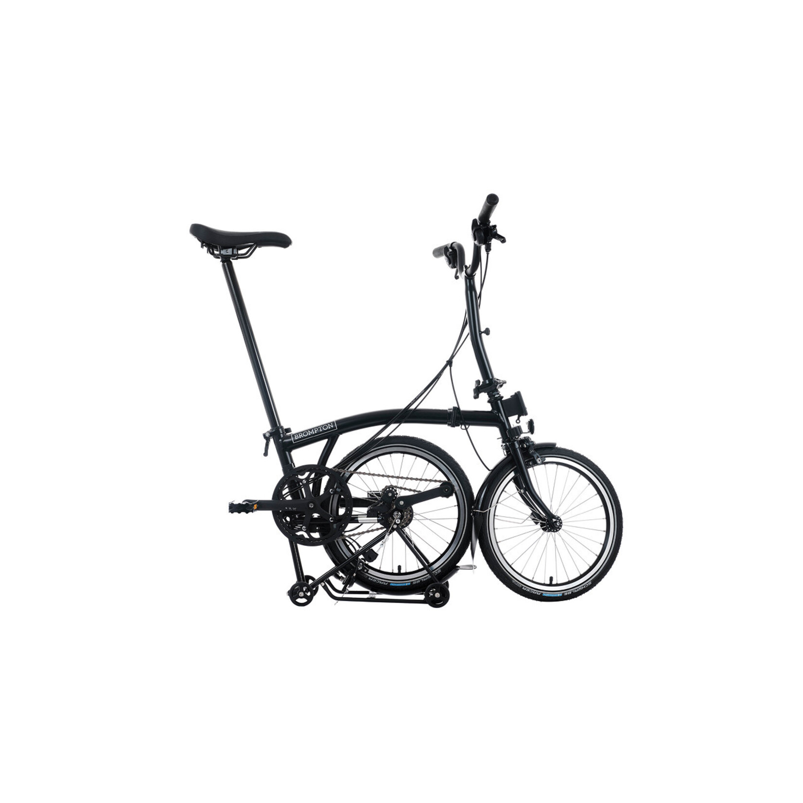 Brompton Brompton C Line 12 Speed  with Roller Rack M Handlebar Matt Black