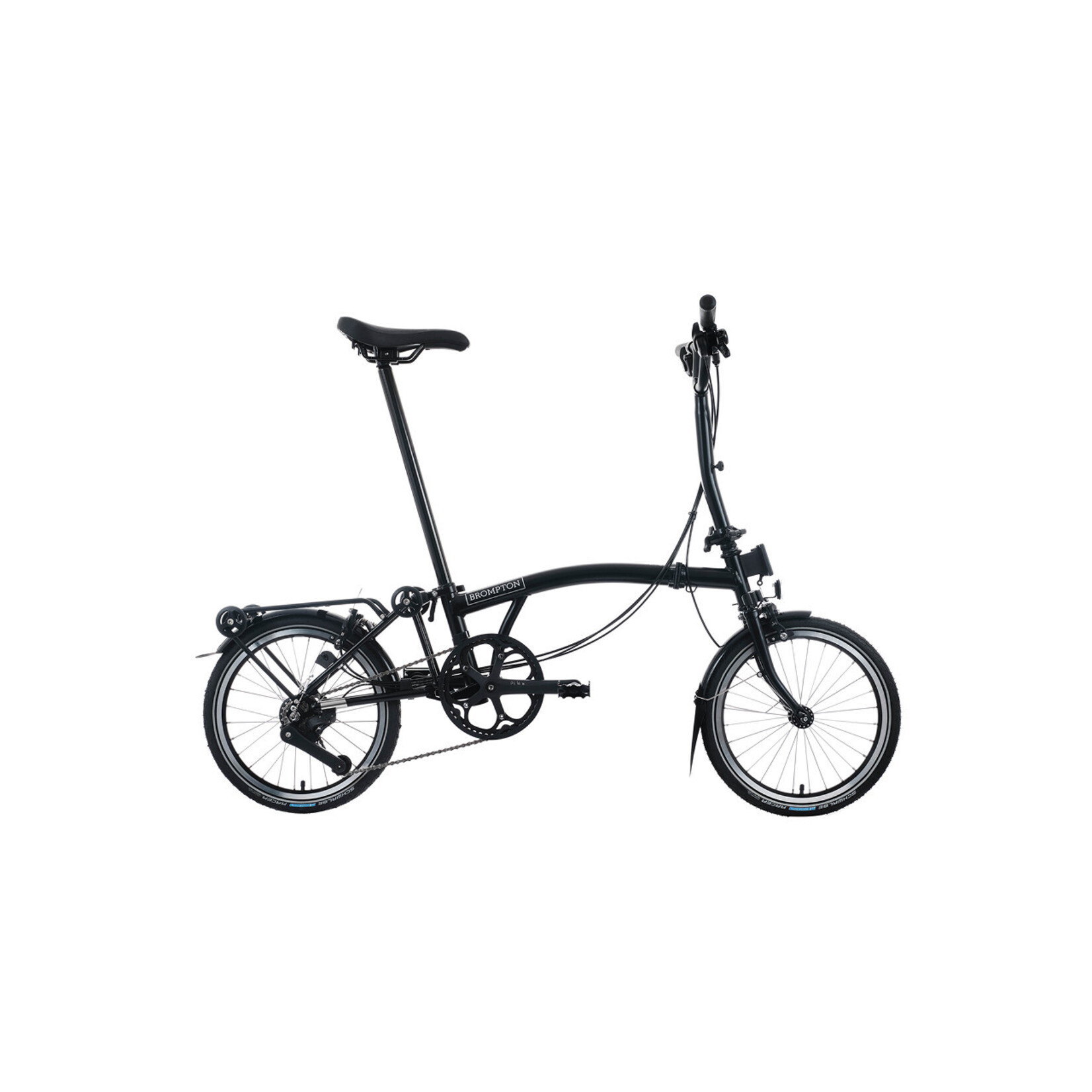Brompton Brompton C Line 12 Speed  with Roller Rack M Handlebar Matt Black