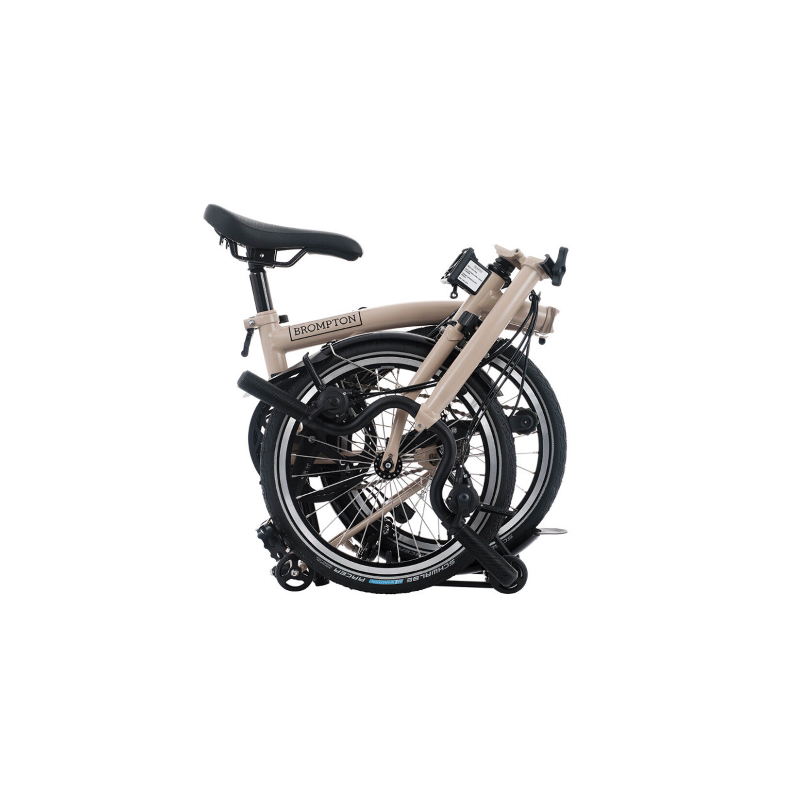 Brompton Brompton C line12 Speed with Roller Rack H Handlebar Dune Sand