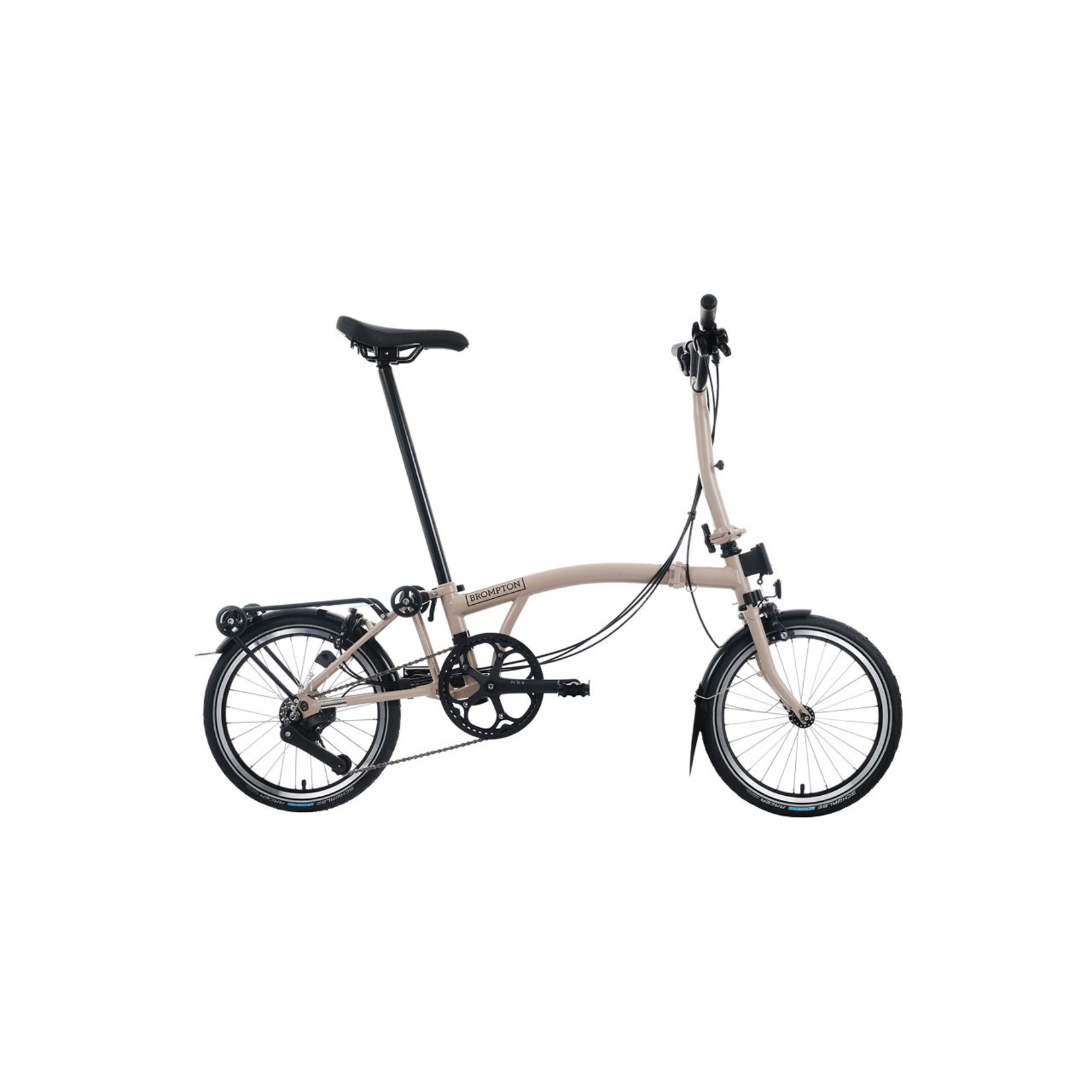 Brompton Brompton C line12 Speed with Roller Rack H Handlebar Dune Sand