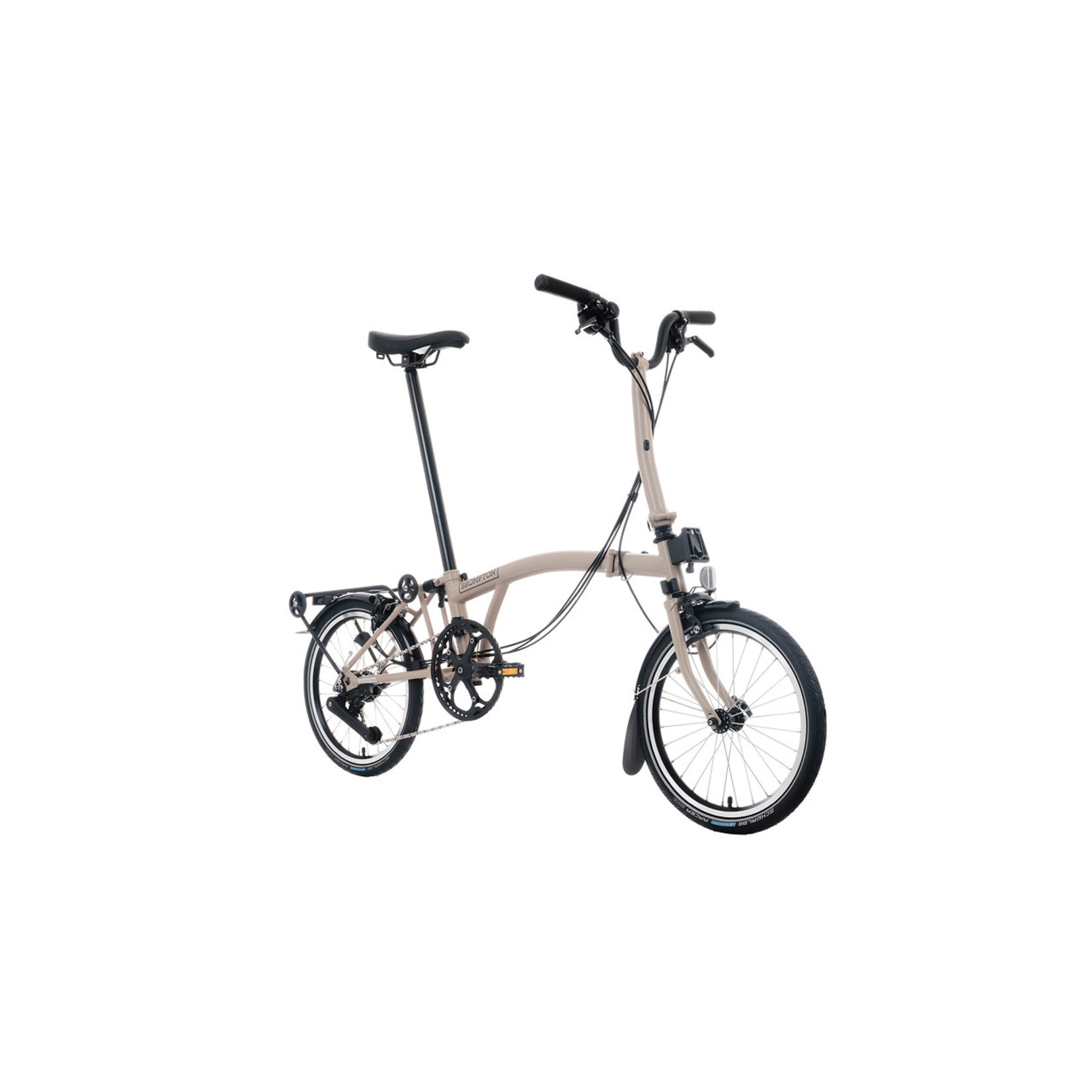 Brompton Brompton C line12 Speed with Roller Rack H Handlebar Dune Sand
