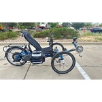 ICE Recumbent Trikes Pre-owned ICE Adventure electric recumbent trike Full suspension, powered by BionX, only 236 miles !