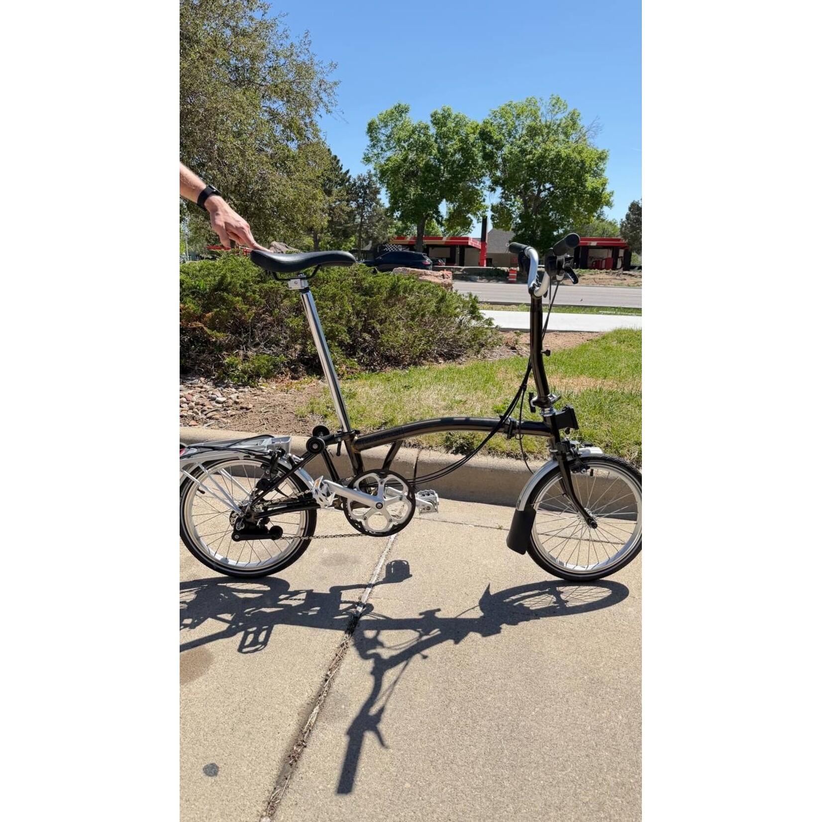Brompton Brompton 6 speed M handlebar black Lacquer, Pre-Owned