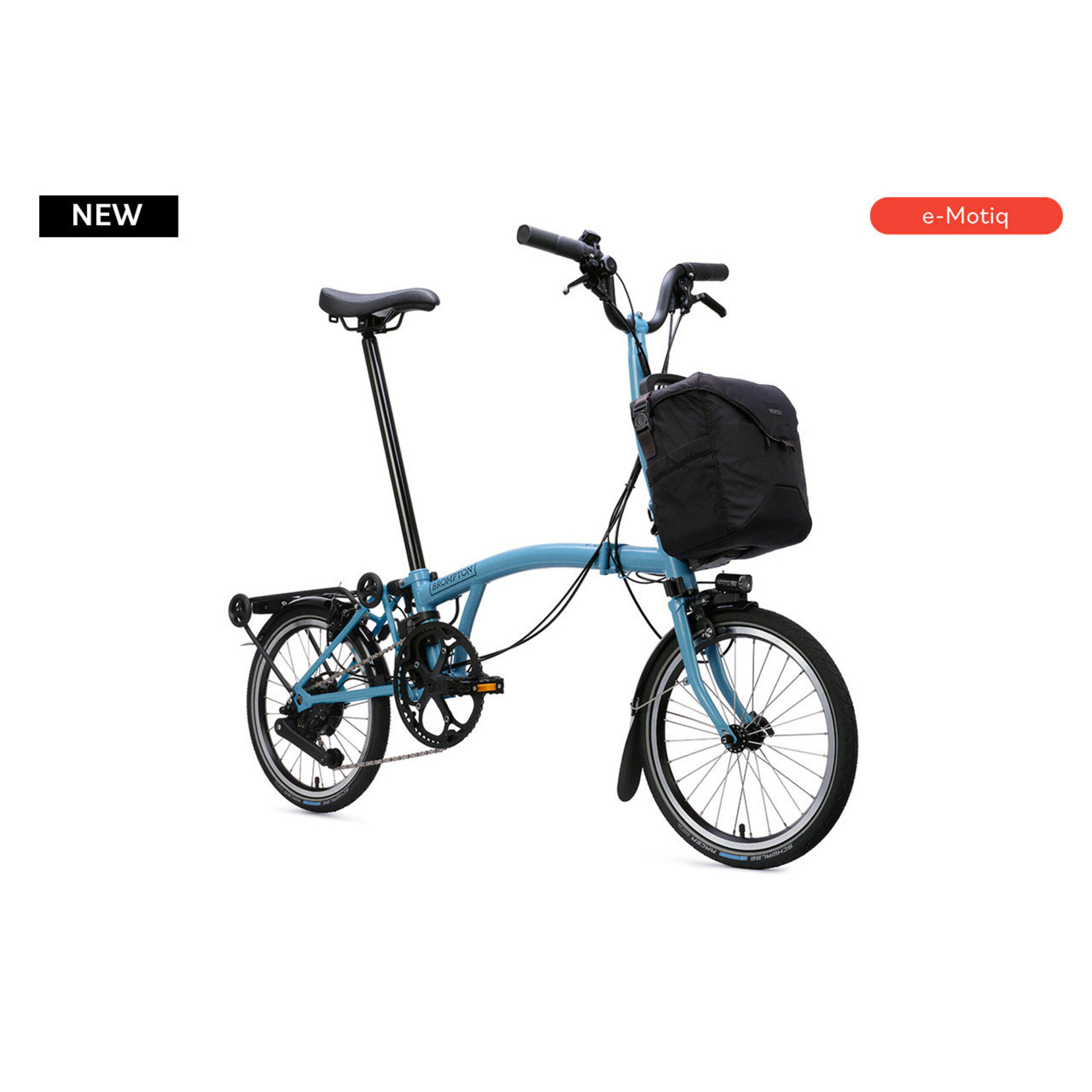 Brompton Brompton C line electric  4 speed H handlebar  Cloud  Metallic