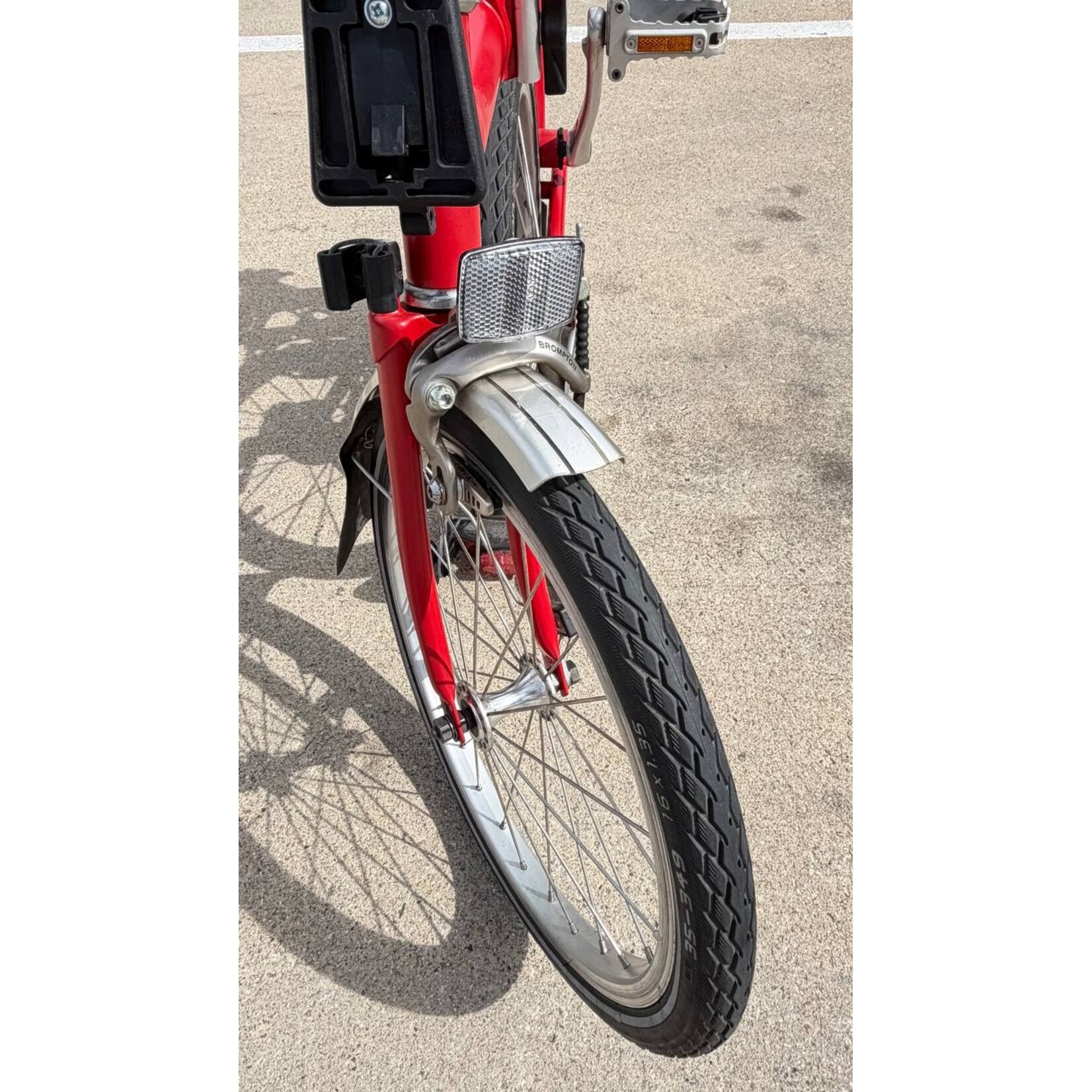 Brompton C line 6 speed M handlebar Red Pre-owned
