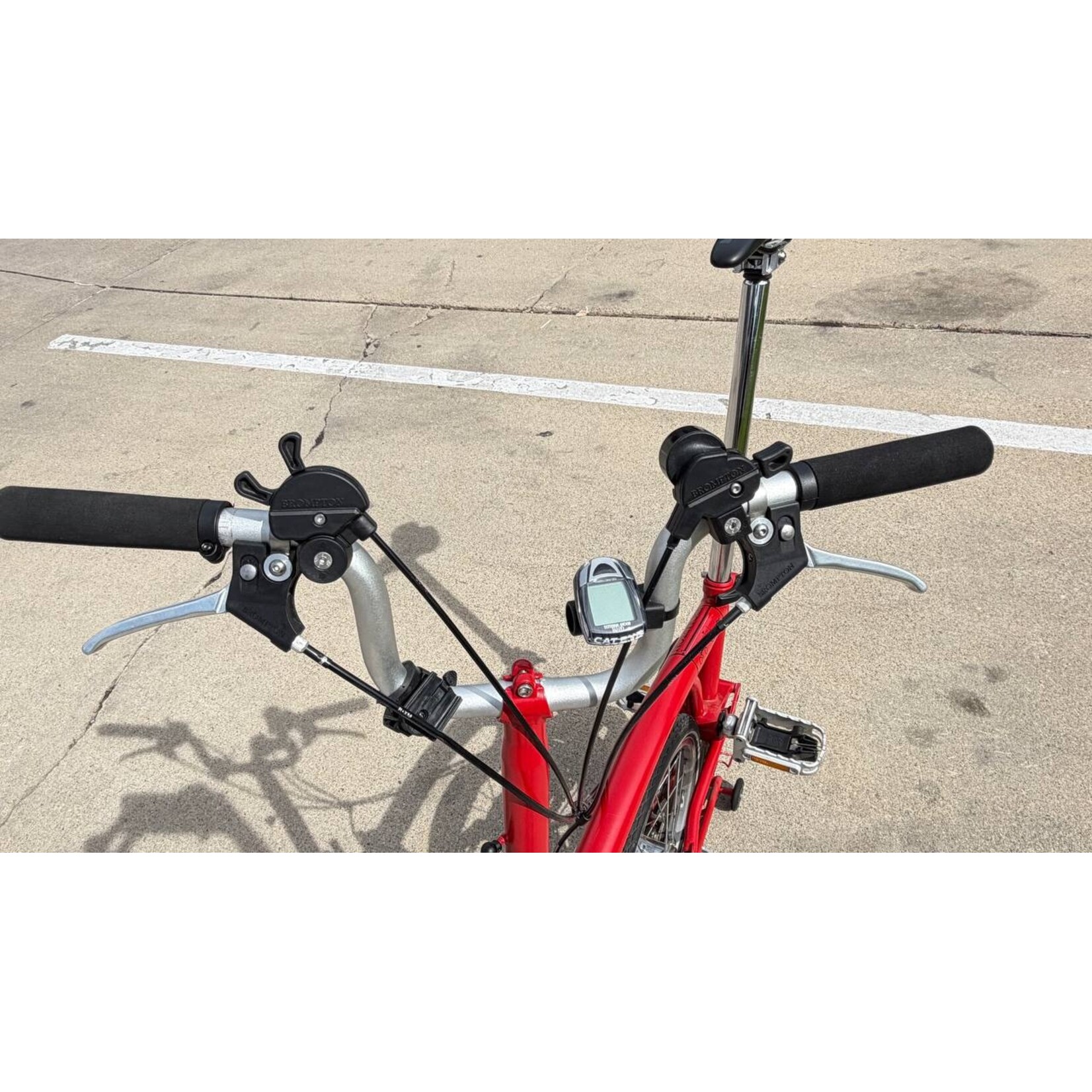 Brompton C line 6 speed M handlebar Red Pre-owned