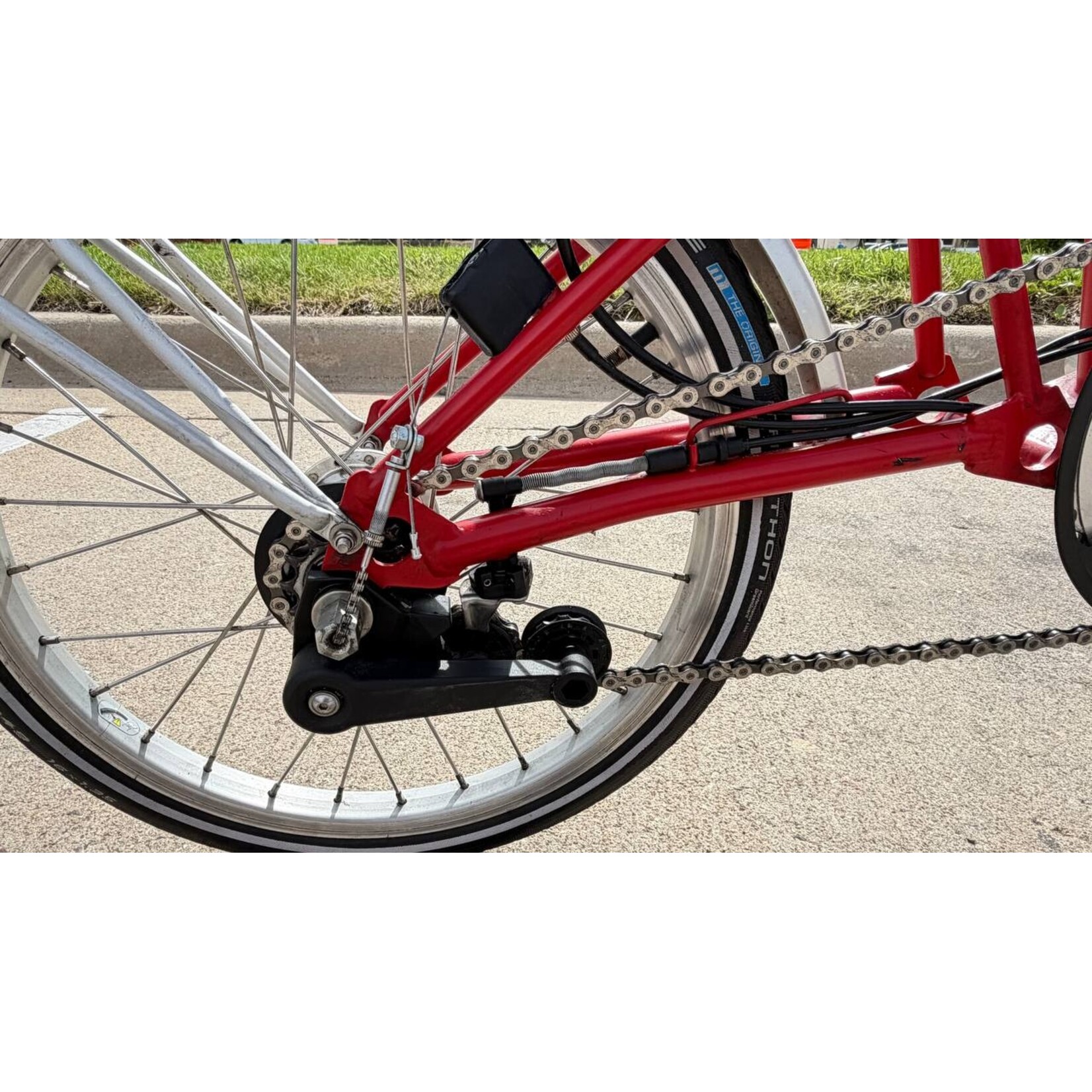 Brompton C line 6 speed M handlebar Red Pre-owned