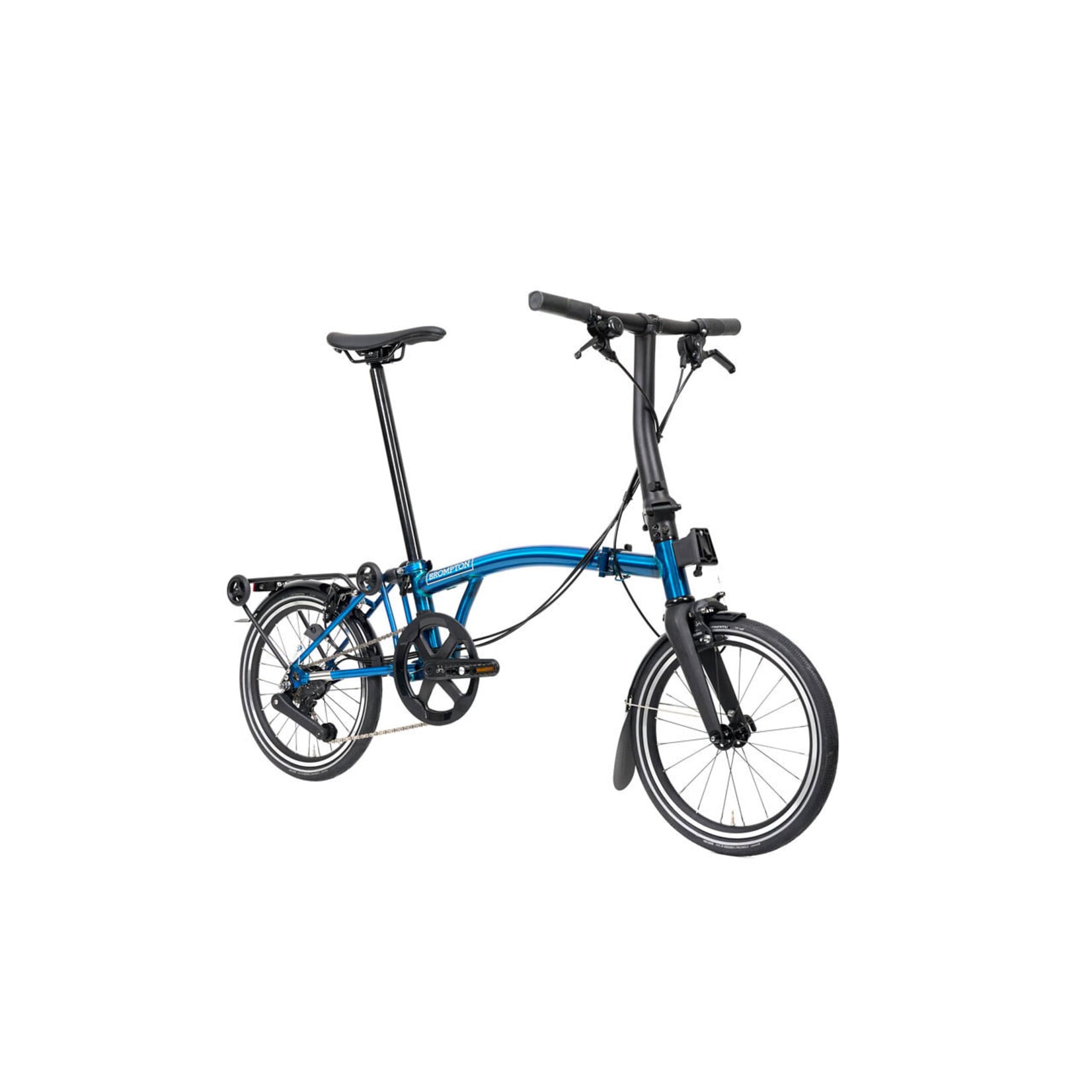 Brompton Brompton P Line 12 Speed S Handlebar Blue Lacquer