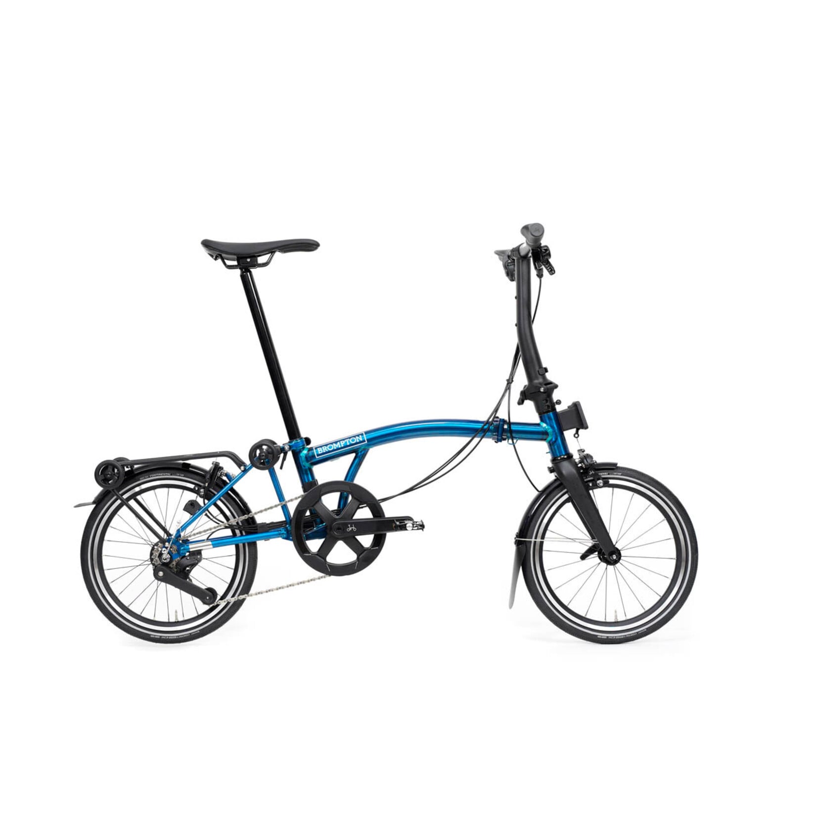 Brompton Brompton P Line 12 Speed S Handlebar Blue Lacquer