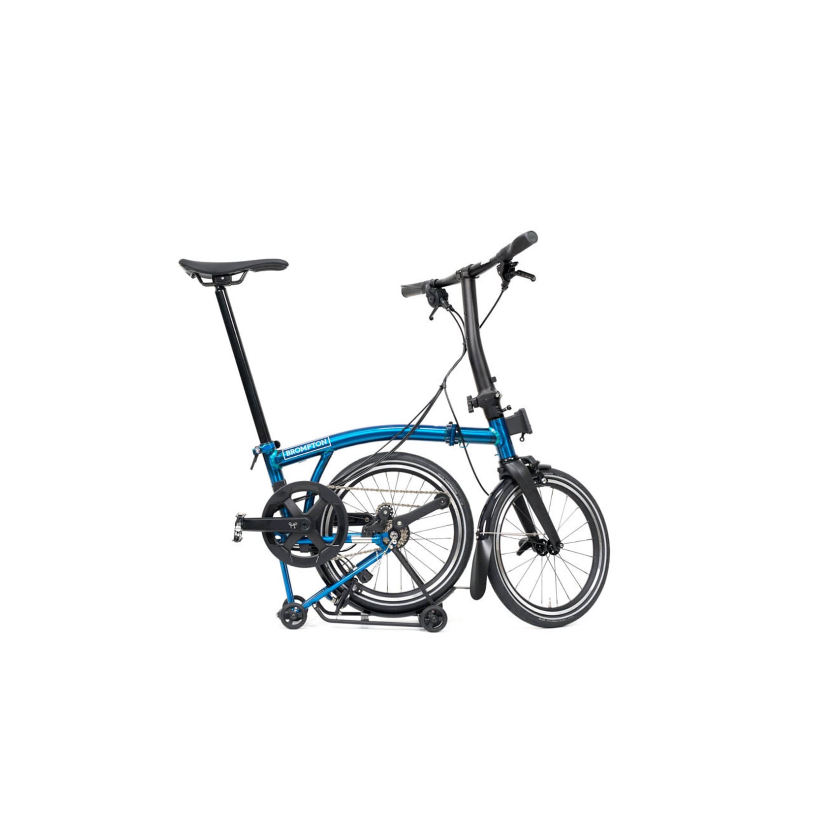 Brompton Brompton P Line 12 Speed S Handlebar Blue Lacquer