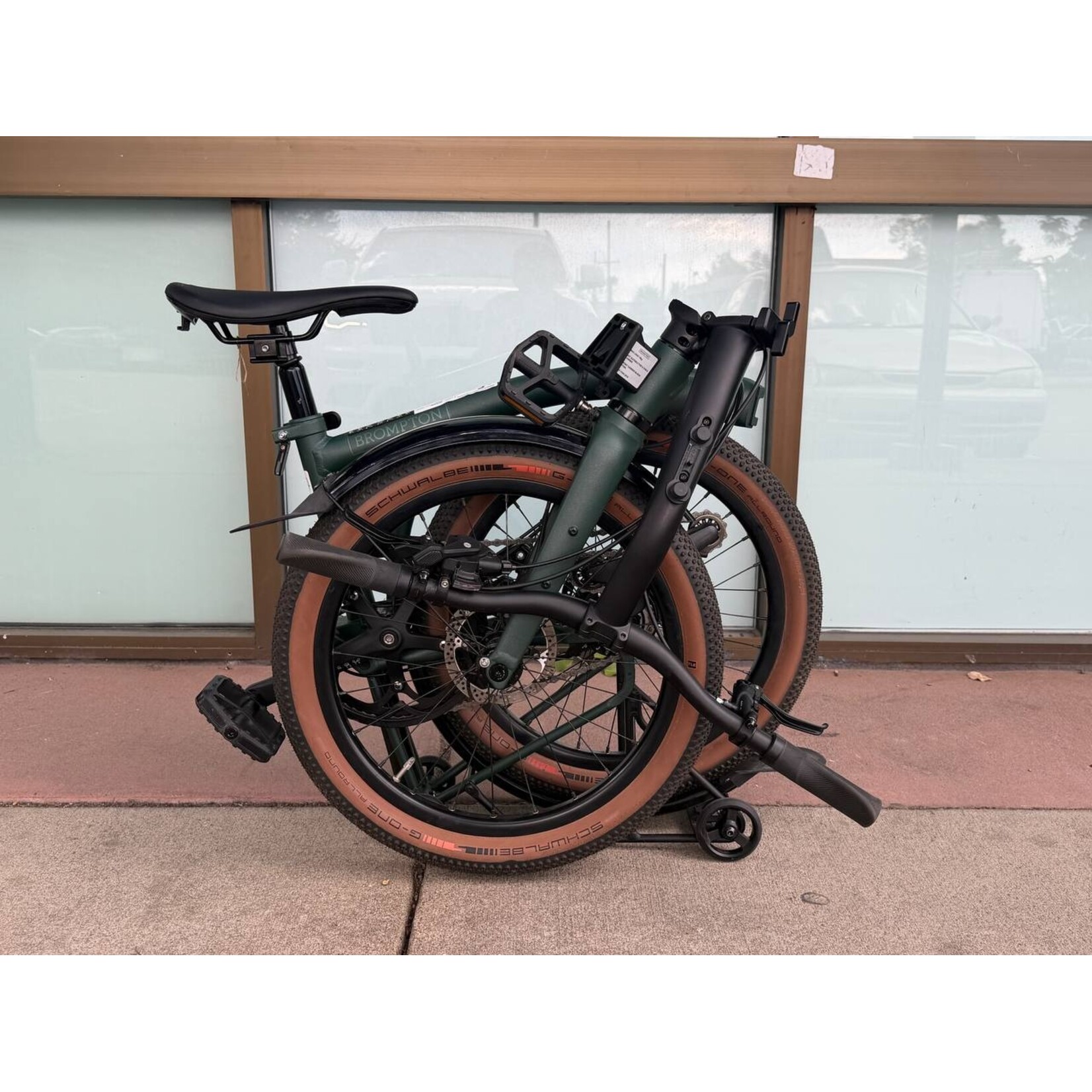 Brompton Open box sale Brompton G Line 8 Speed Large Forest Green