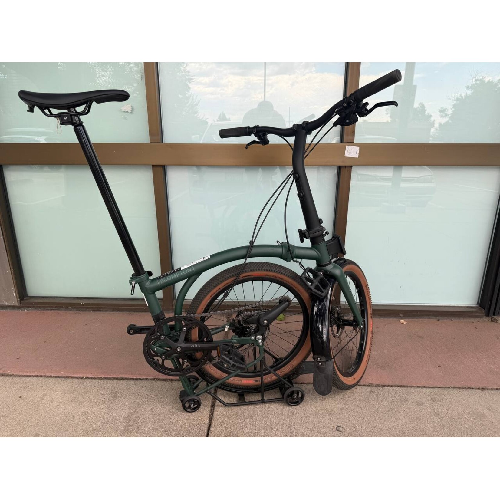 Brompton Open box sale Brompton G Line 8 Speed Large Forest Green