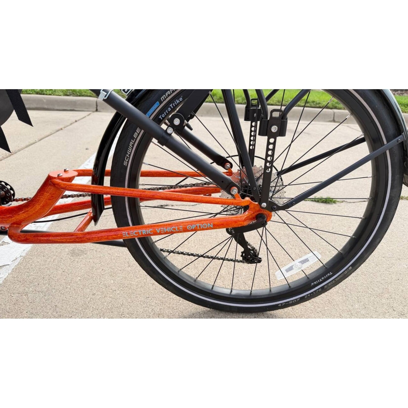 TerraTrike TerraTrike E.V.O. electric Flame on Pre-owned  with all accessories