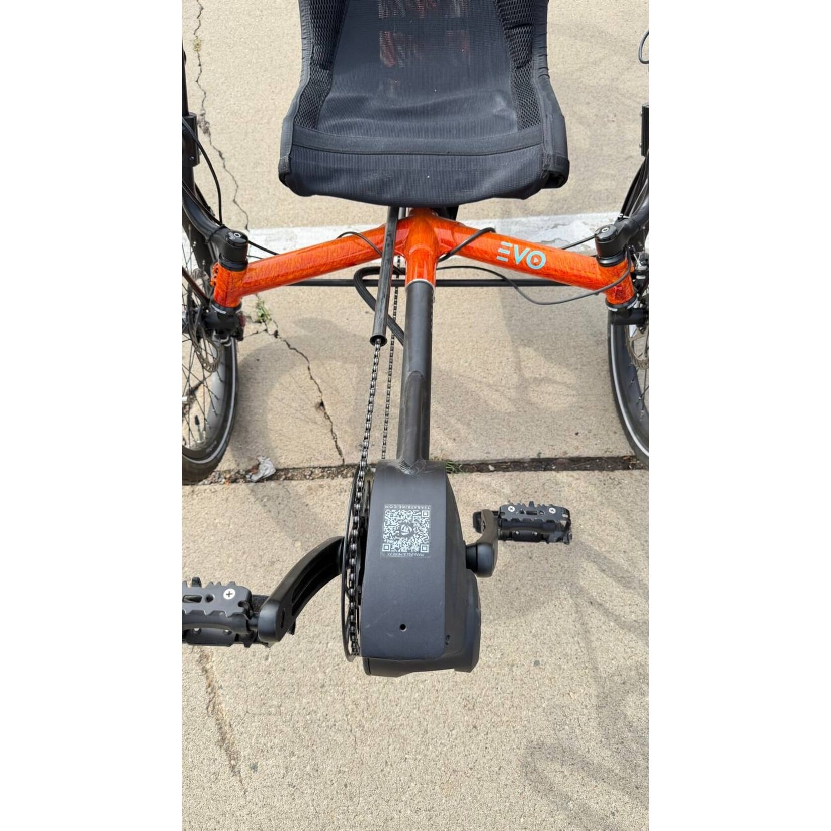 TerraTrike TerraTrike E.V.O. electric Flame on Pre-owned  with all accessories