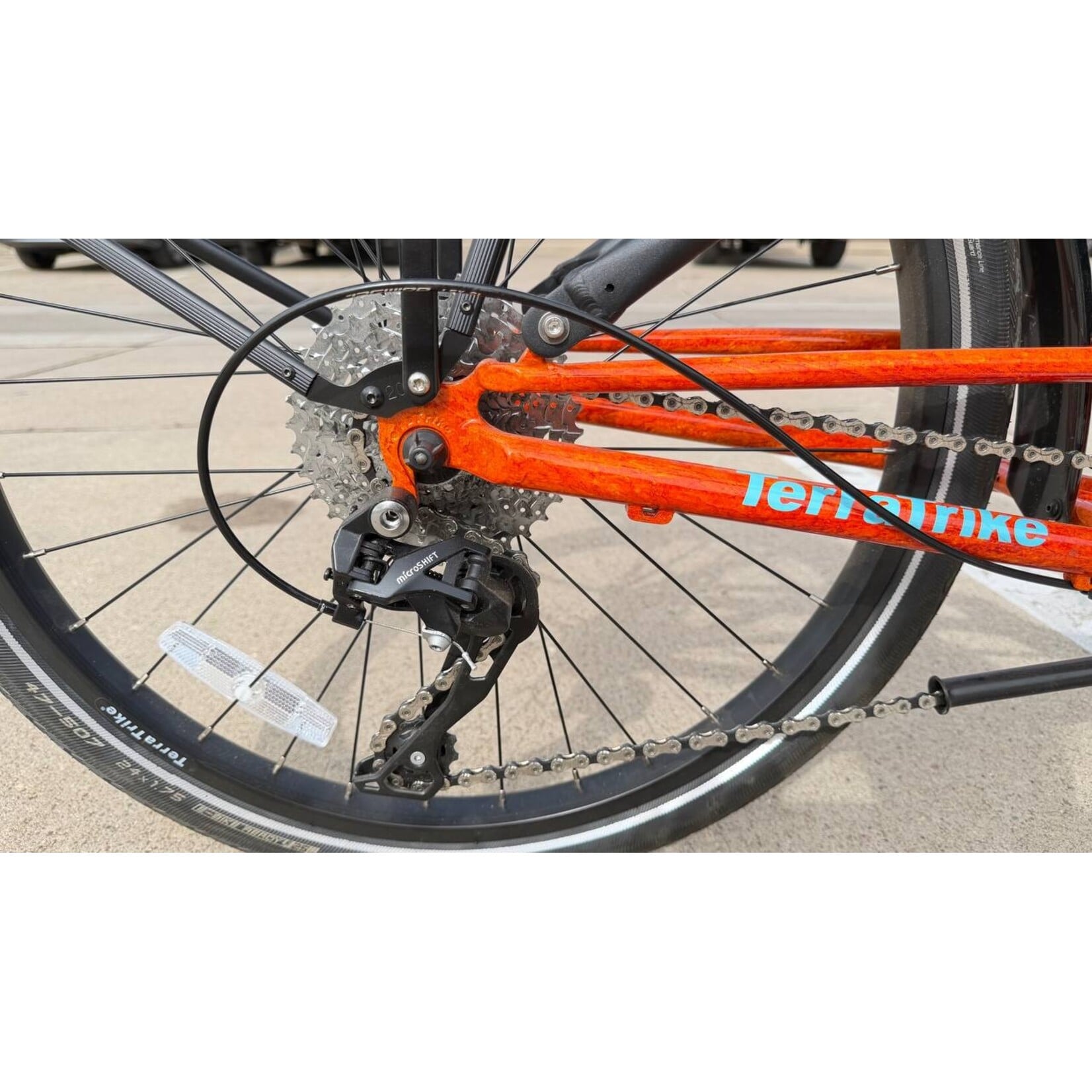 TerraTrike TerraTrike E.V.O. electric Flame on Pre-owned  with all accessories