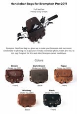 Souma Leather Handlebar Bag